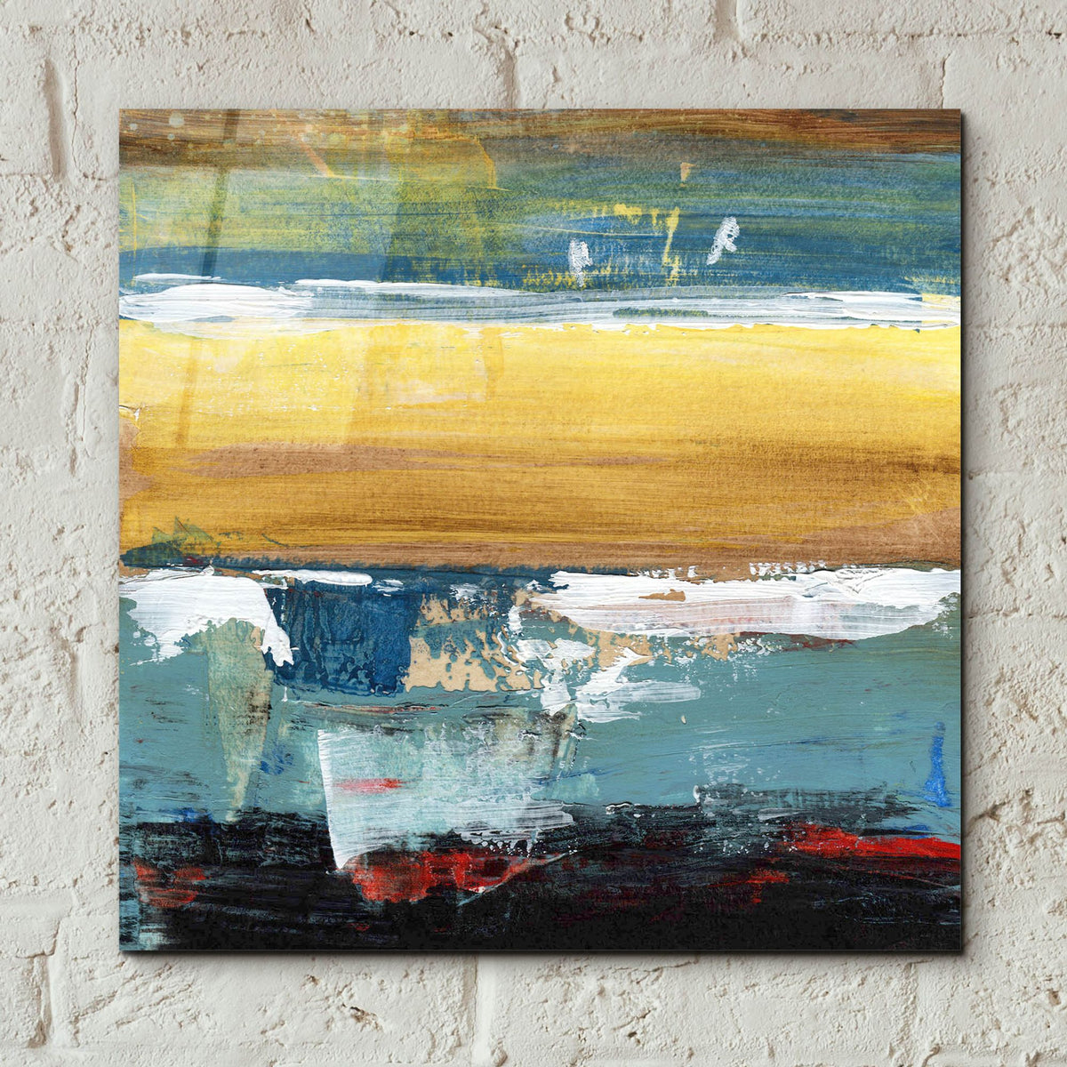 Epic Art 'H2O Elements' by Scott Hile, Acrylic Glass Wall Art,12x12