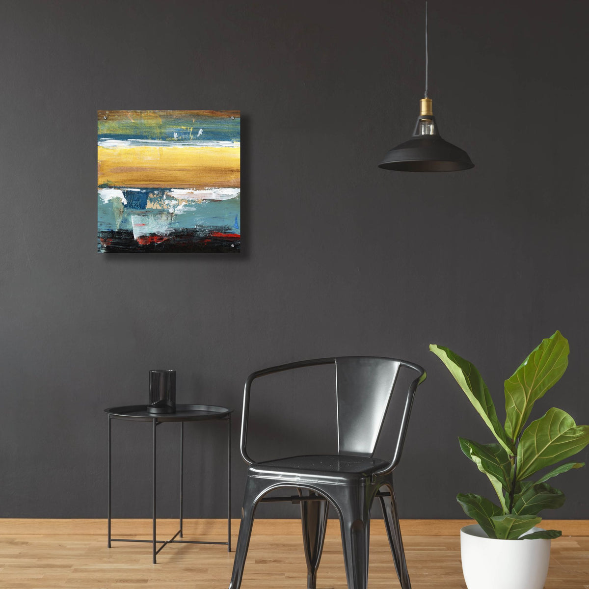 Epic Art 'H2O Elements' by Scott Hile, Acrylic Glass Wall Art,24x24