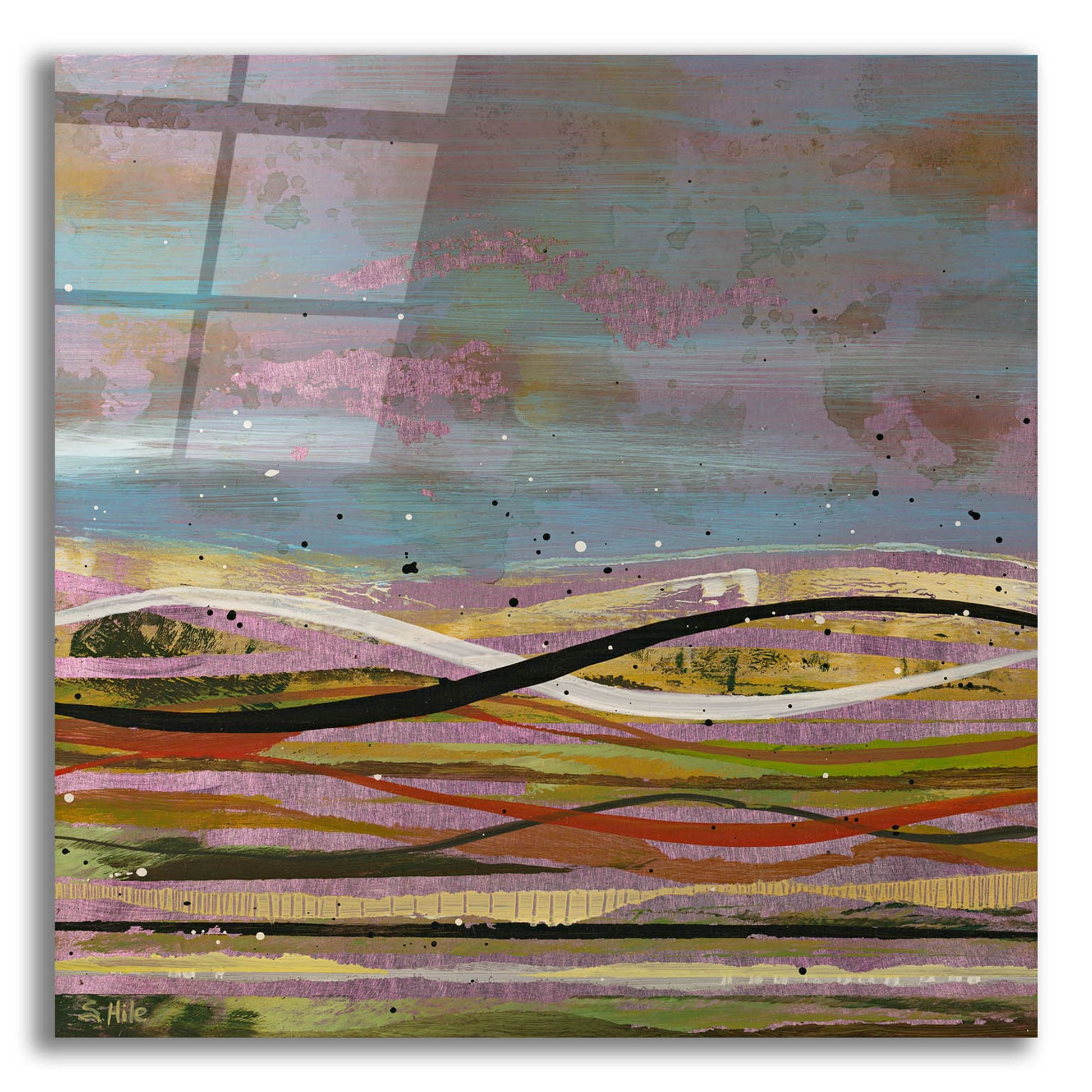 Epic Art 'High Plains 1' by Scott Hile, Acrylic Glass Wall Art