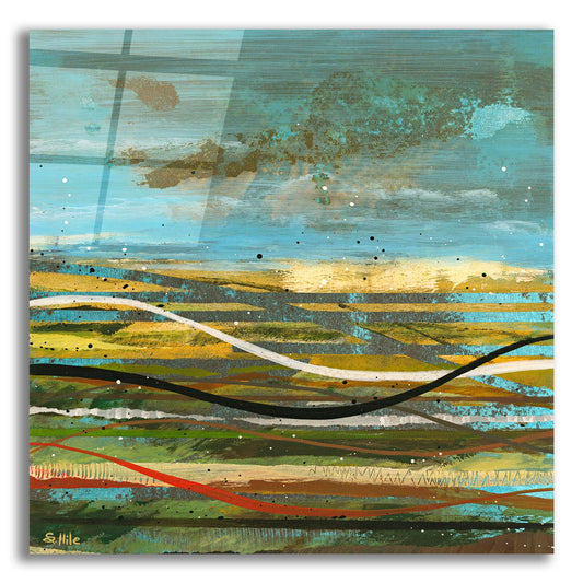 Epic Art 'High Plains 3' by Scott Hile, Acrylic Glass Wall Art