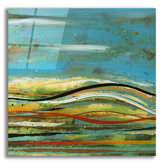 Epic Art 'High Plains 4' by Scott Hile, Acrylic Glass Wall Art