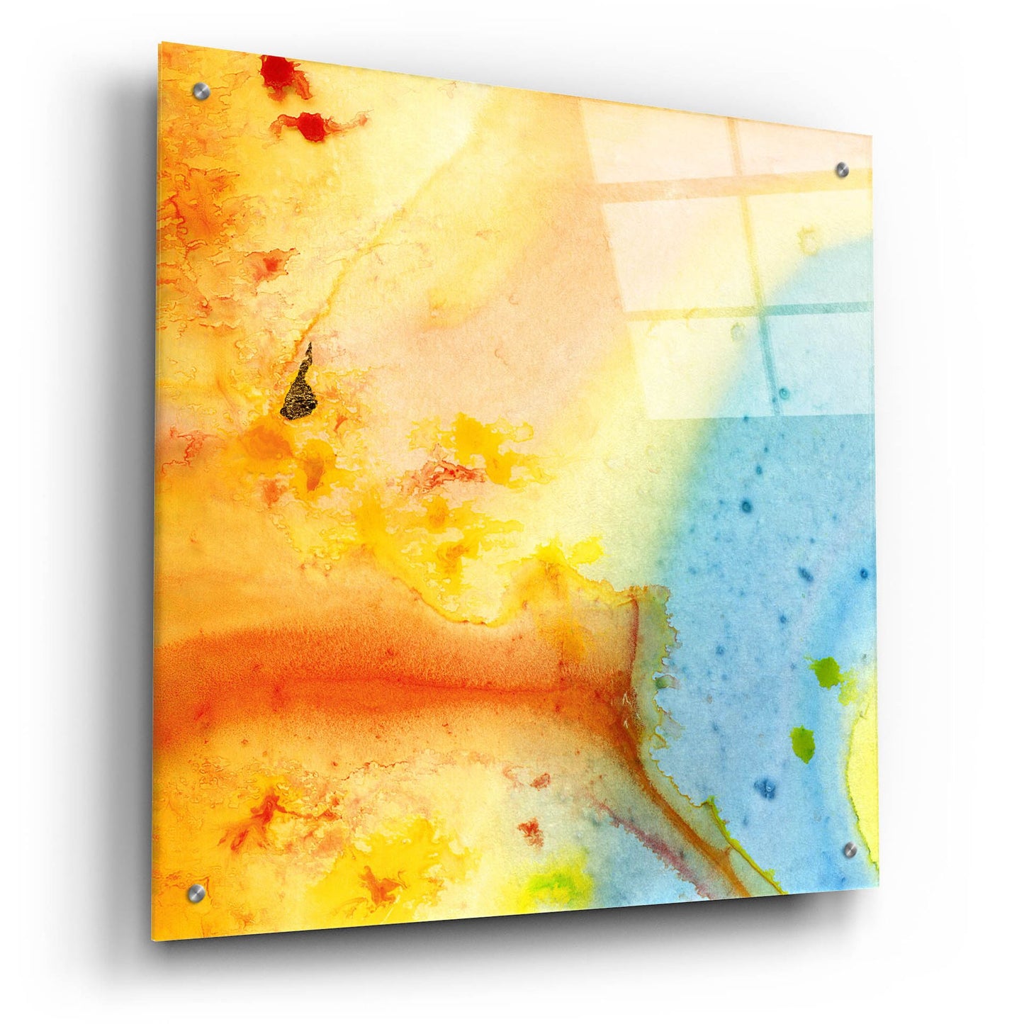 Epic Art 'Untitled 37' by Scott Hile, Acrylic Glass Wall Art,24x24