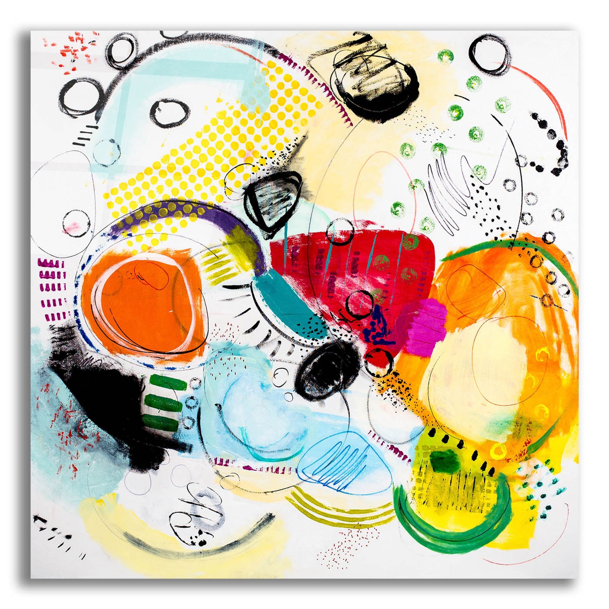 Epic Art 'Silver Lake Series #2' by Serene Greene, Acrylic Glass Wall Art