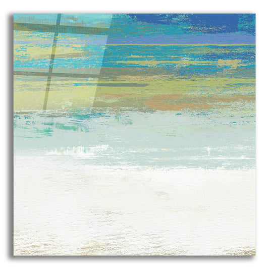 Epic Art 'Beach Wash No 2' by Suzanne Nicoll, Acrylic Glass Wall Art