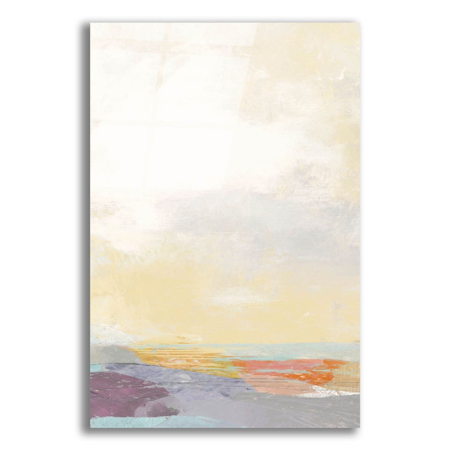 Epic Art 'Pastel Sea' by Suzanne Nicoll, Acrylic Glass Wall Art