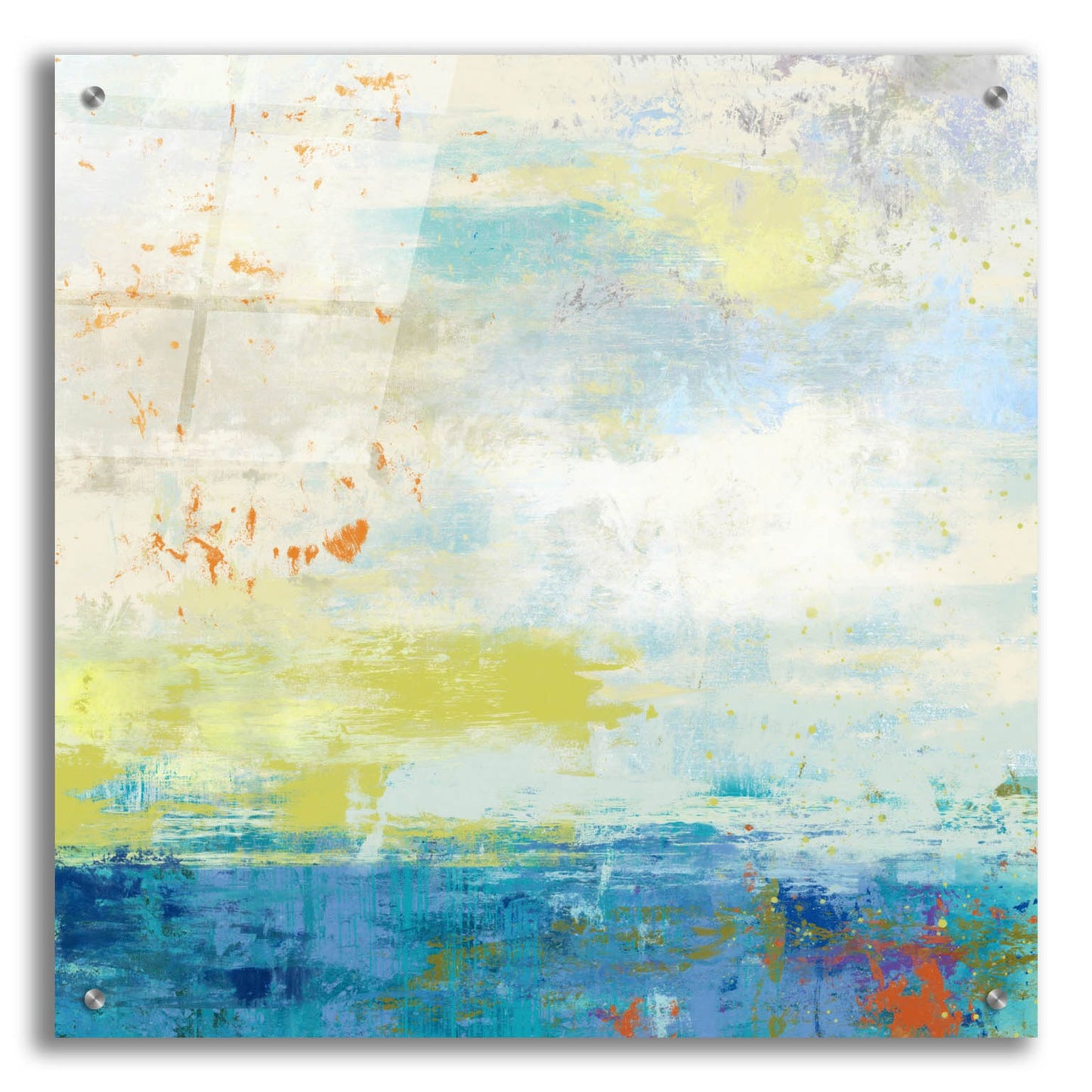 Epic Art 'Beach Day' by Suzanne Nicoll, Acrylic Glass Wall Art