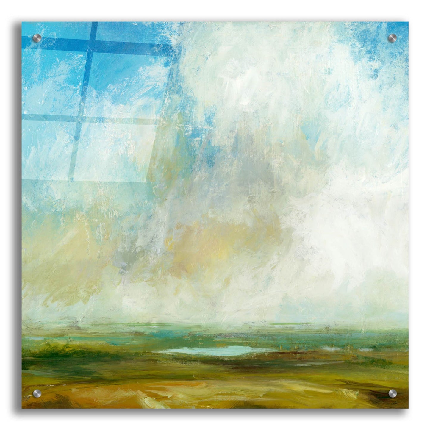 Epic Art 'Rolling Hills' by Suzanne Nicoll, Acrylic Glass Wall Art