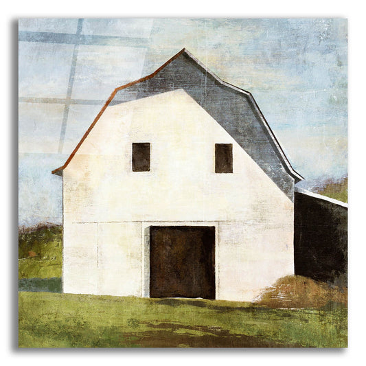 Epic Art 'Hay Barn' by Suzanne Nicoll, Acrylic Glass Wall Art