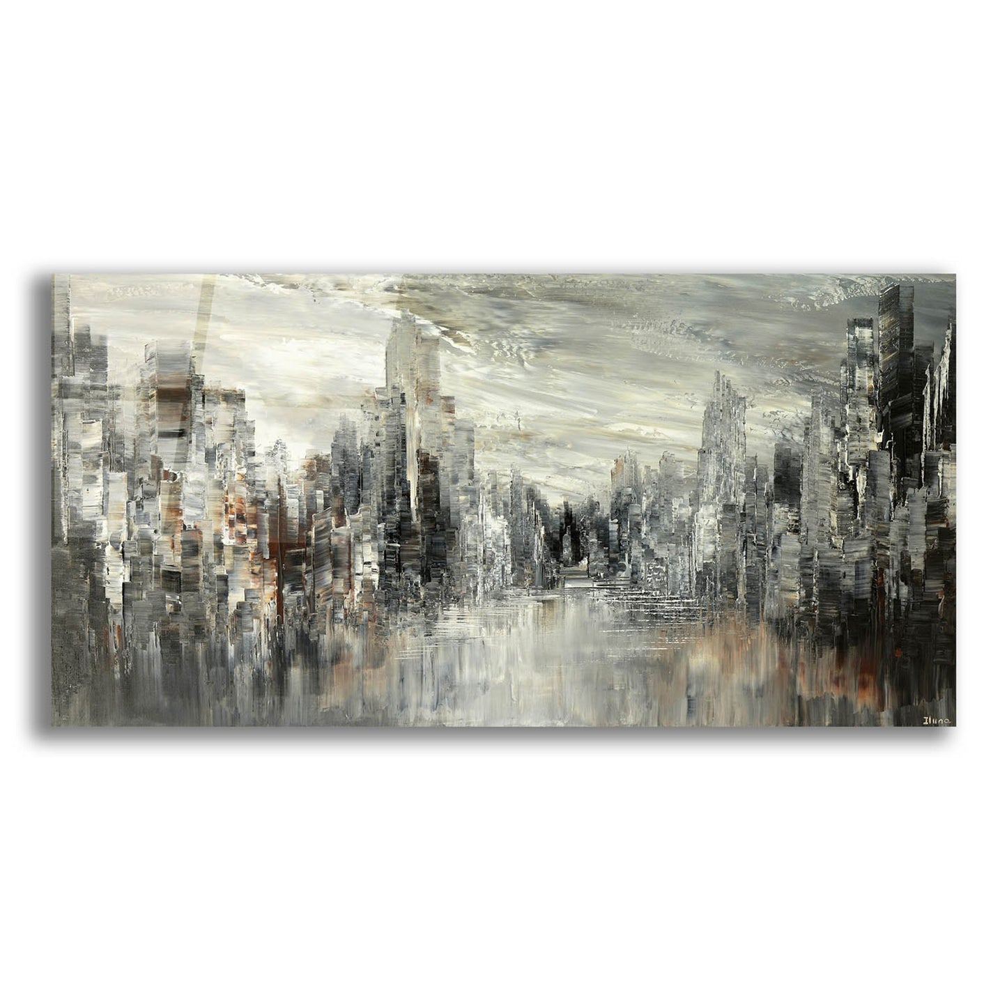 Epic Art 'City Of The Century' by Tatiana Iliina, Acrylic Glass Wall Art