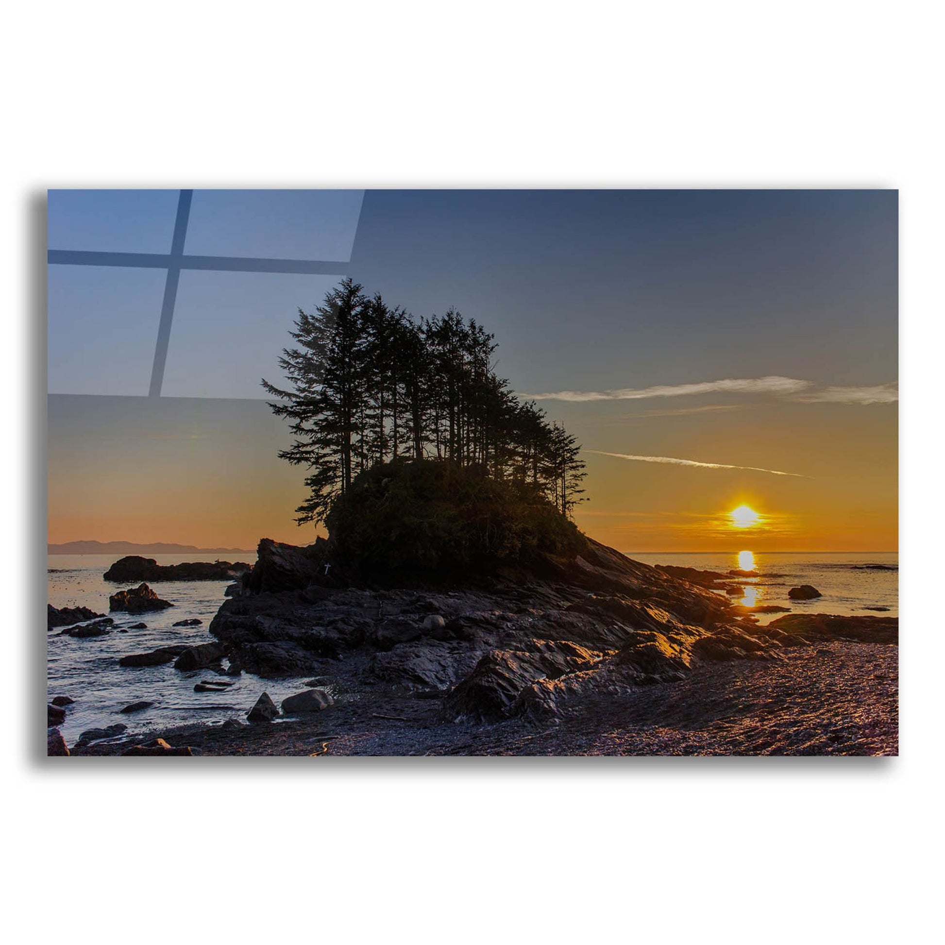 Epic Art 'Botany Bay Sunset' by Tim Oldford, Acrylic Glass Wall Art