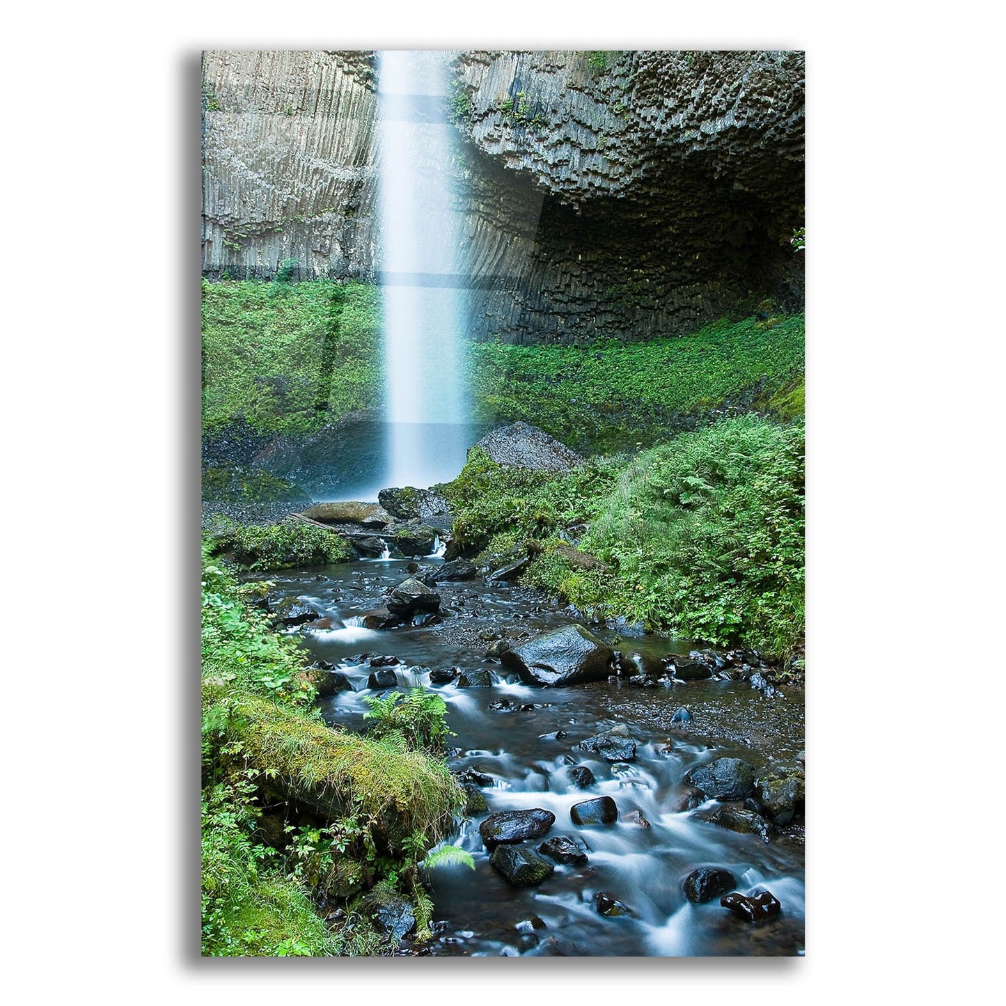 Epic Art 'Oregon Waterfall' by Tim Oldford, Acrylic Glass Wall Art