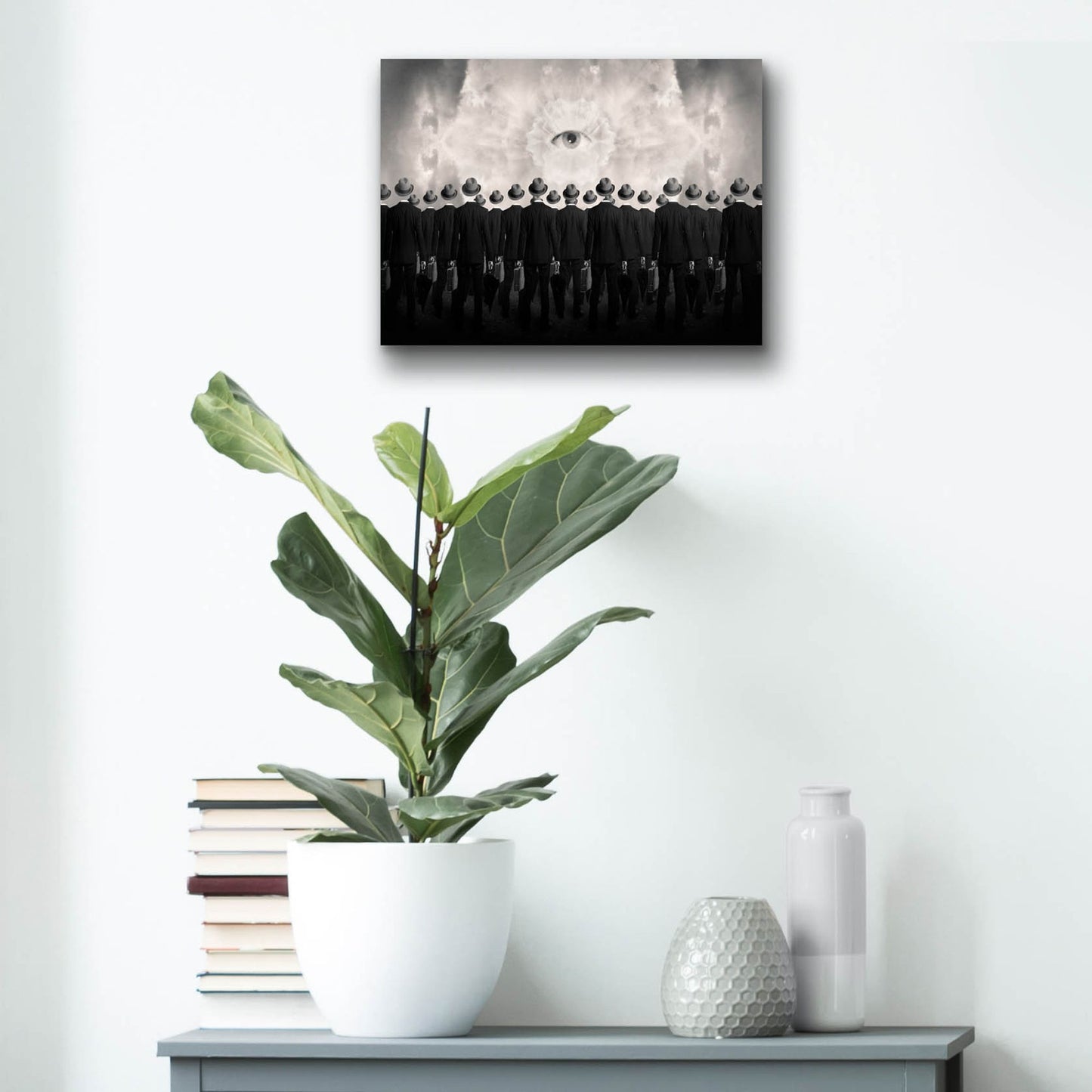 Epic Art 'Drones' by Tommy Ingberg, Acrylic Glass Wall Art,16x12