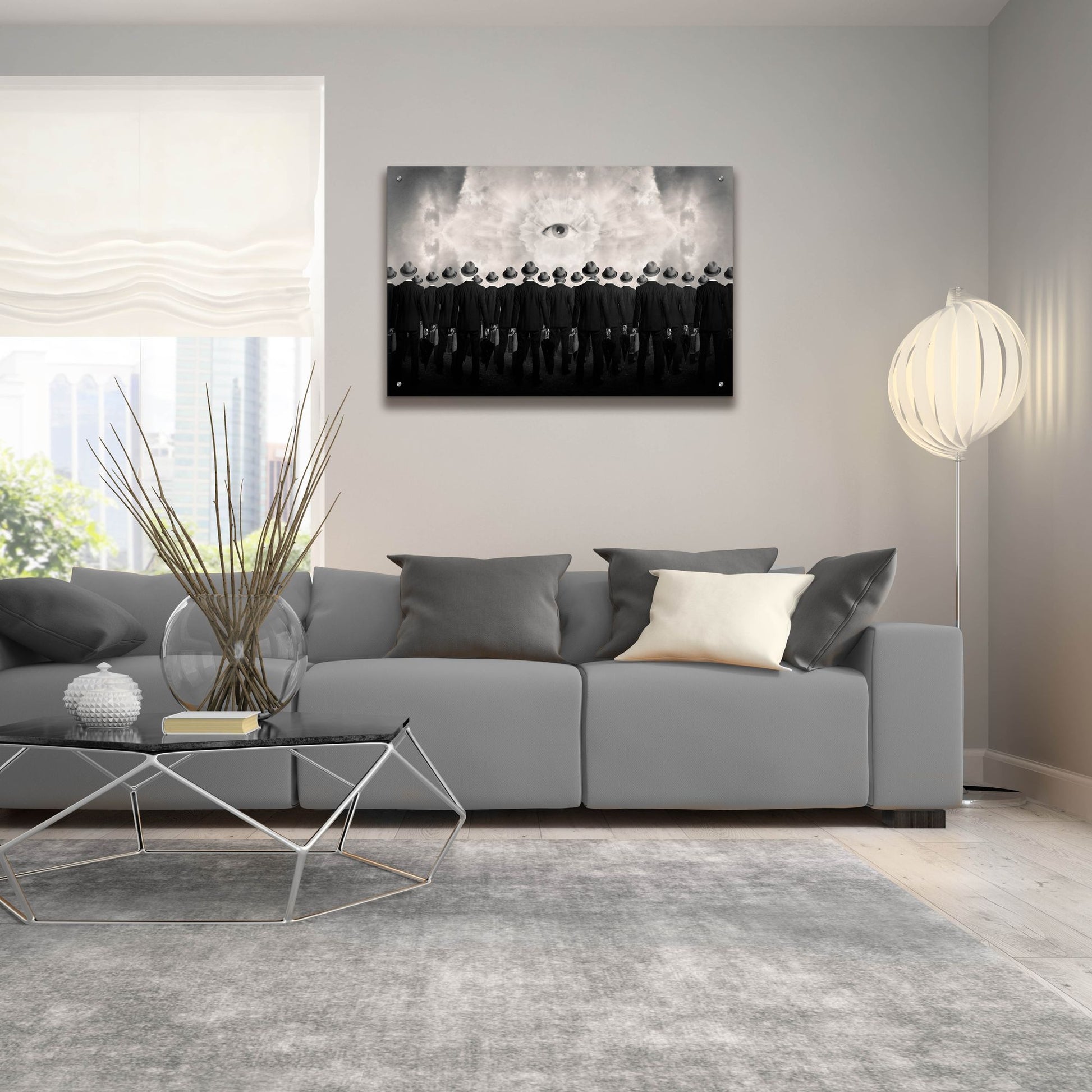 Epic Art 'Drones' by Tommy Ingberg, Acrylic Glass Wall Art,36x24
