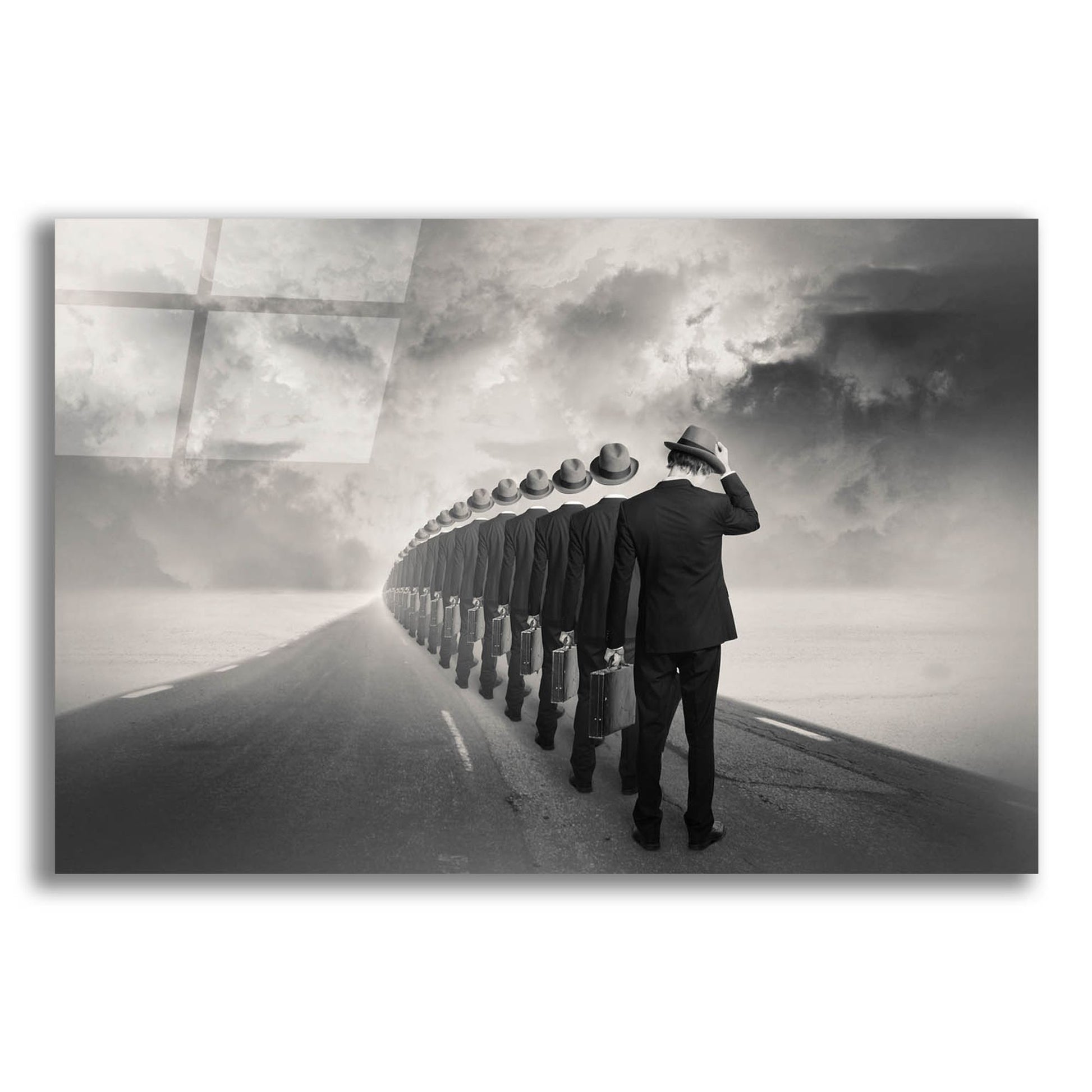 Epic Art 'Get In Line' by Tommy Ingberg, Acrylic Glass Wall Art