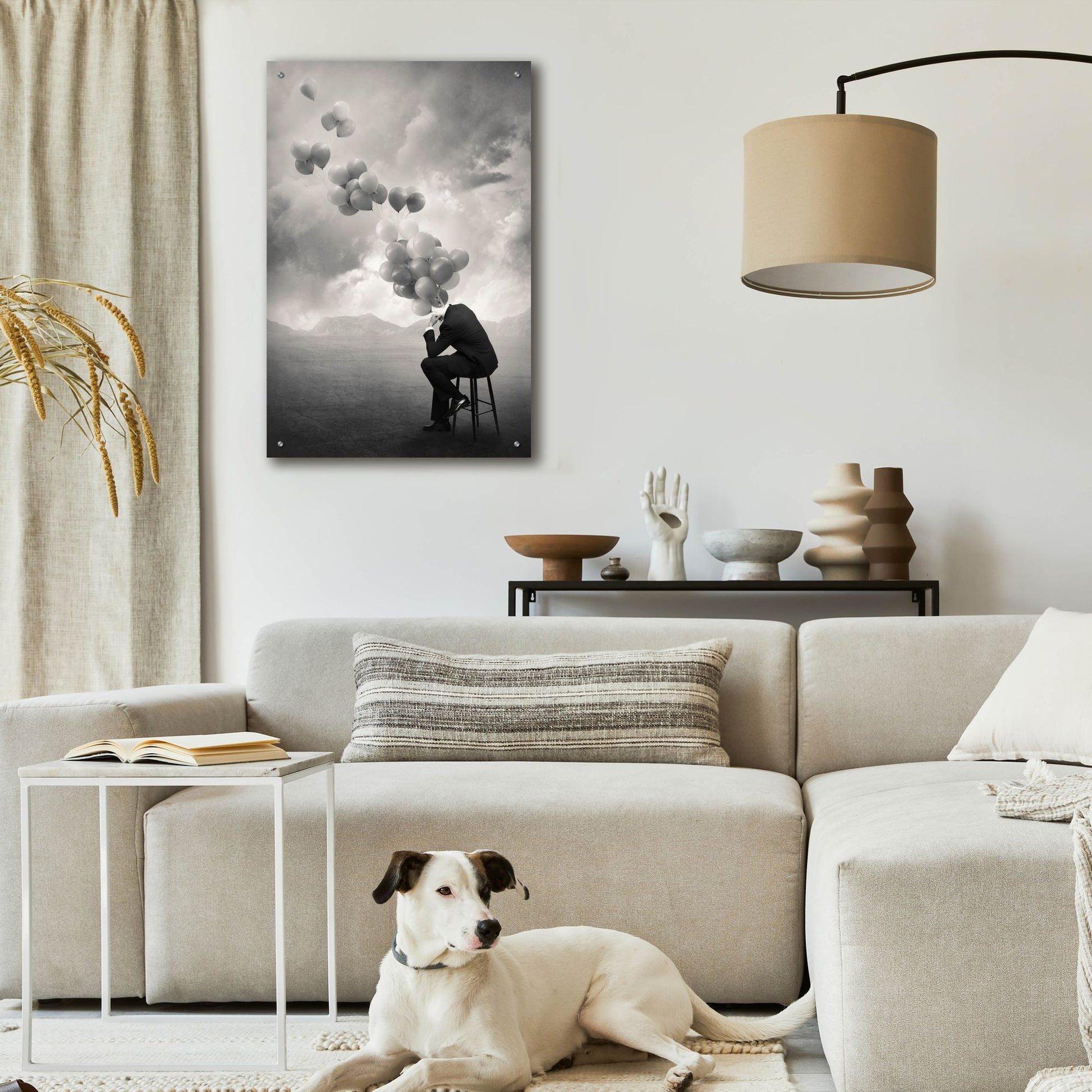 Epic Art 'Think' by Tommy Ingberg, Acrylic Glass Wall Art,24x36