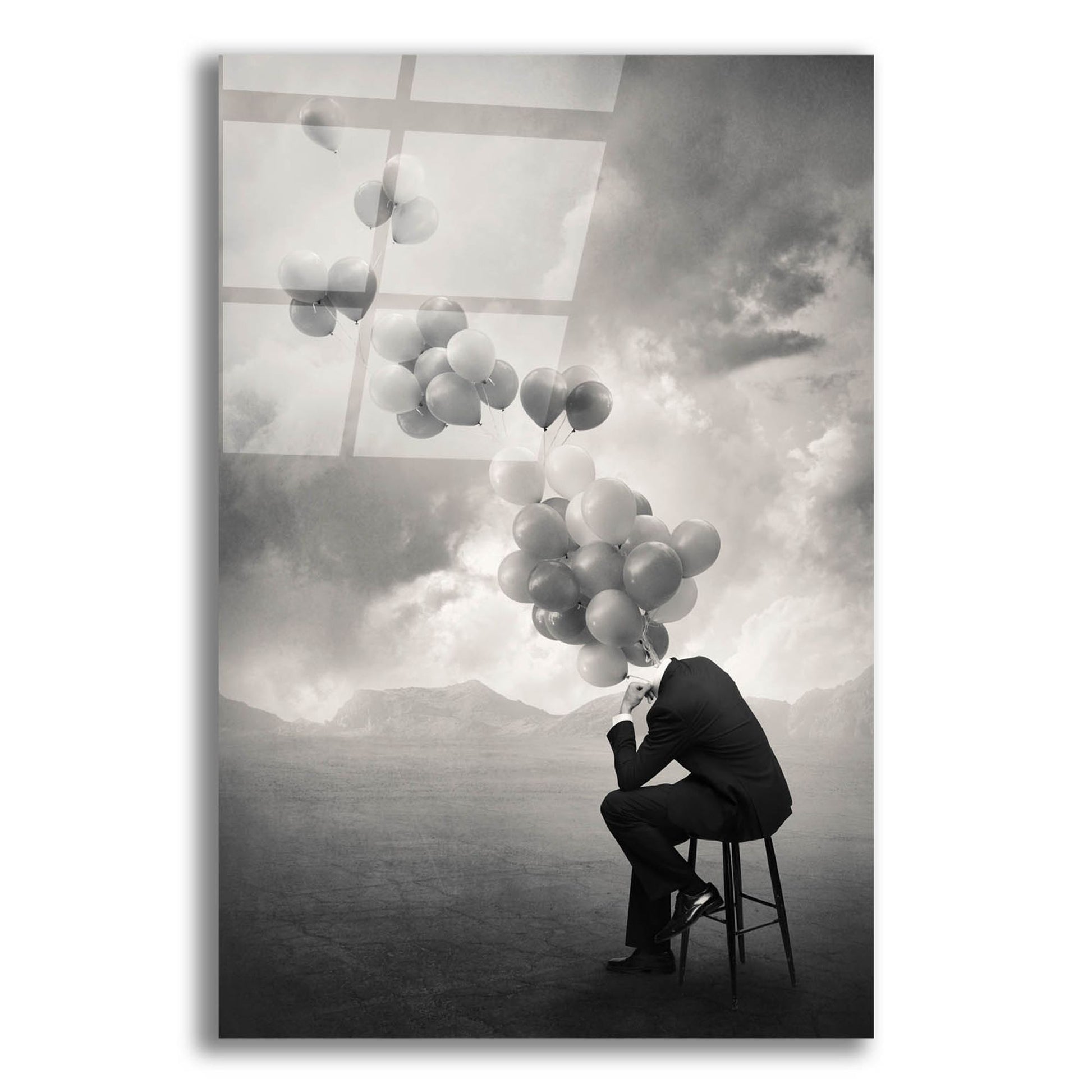 Epic Art 'Think' by Tommy Ingberg, Acrylic Glass Wall Art