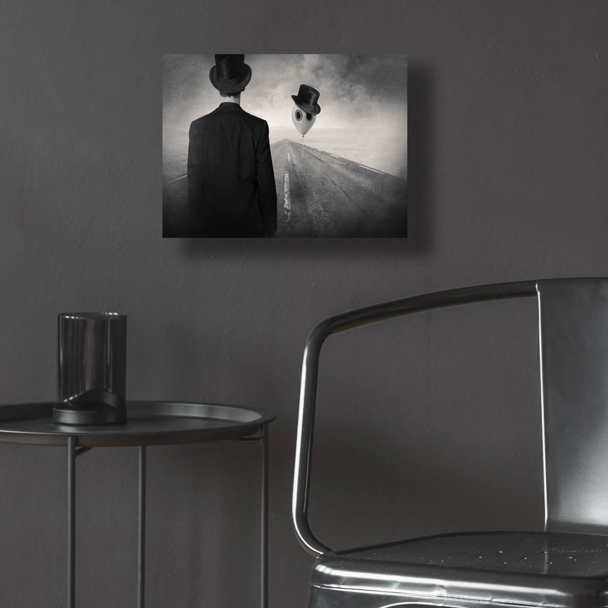Epic Art 'We Meet Again Old Friend' by Tommy Ingberg, Acrylic Glass Wall Art,16x12