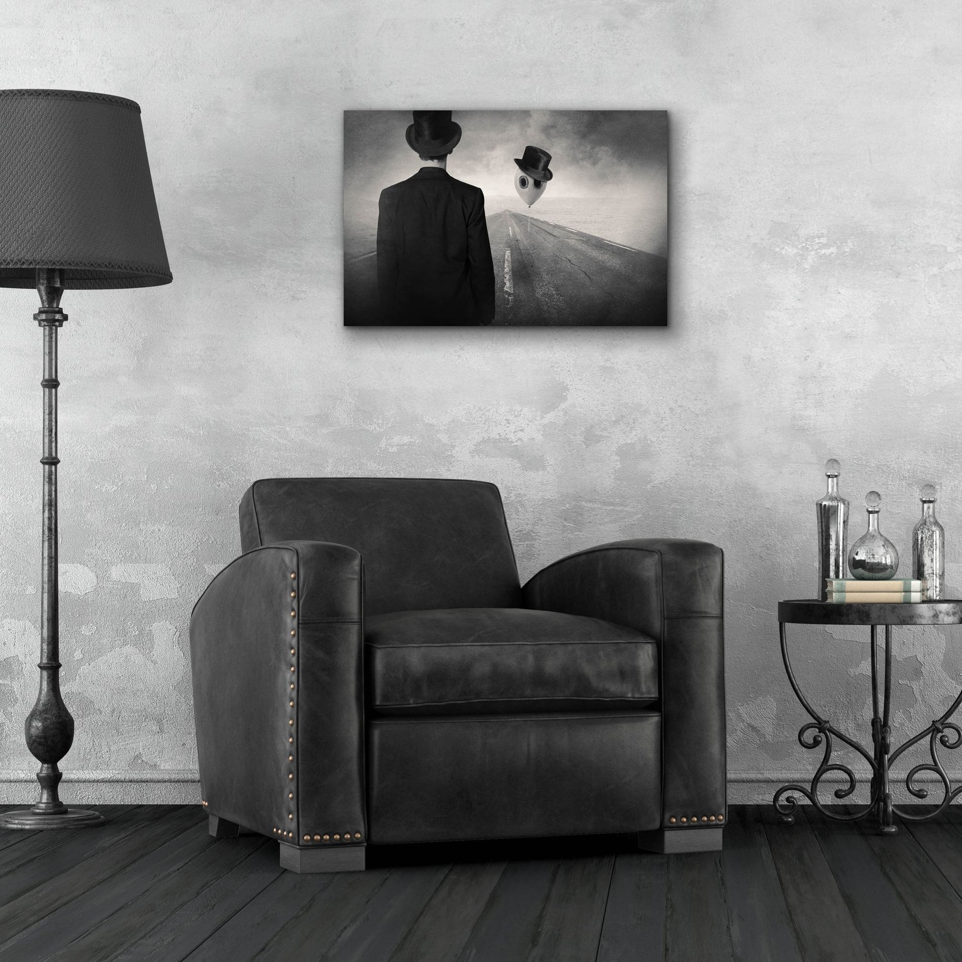 Epic Art 'We Meet Again Old Friend' by Tommy Ingberg, Acrylic Glass Wall Art,24x16