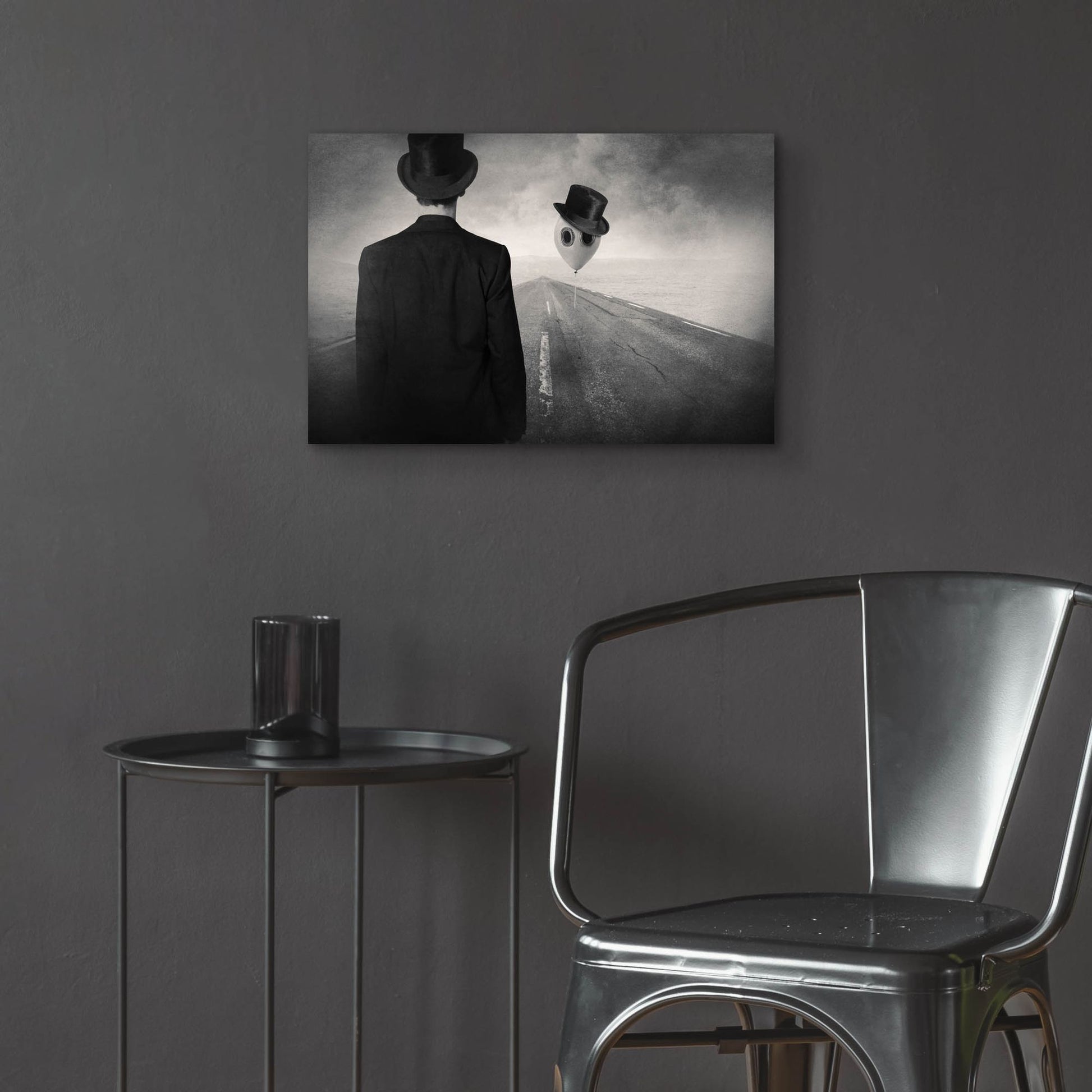 Epic Art 'We Meet Again Old Friend' by Tommy Ingberg, Acrylic Glass Wall Art,24x16
