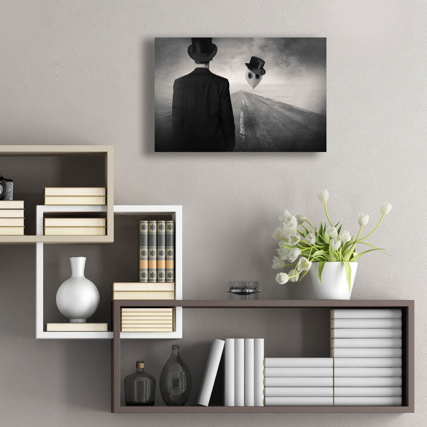 Epic Art 'We Meet Again Old Friend' by Tommy Ingberg, Acrylic Glass Wall Art,24x16