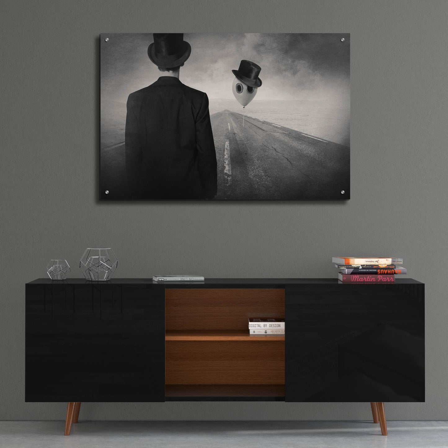 Epic Art 'We Meet Again Old Friend' by Tommy Ingberg, Acrylic Glass Wall Art,36x24