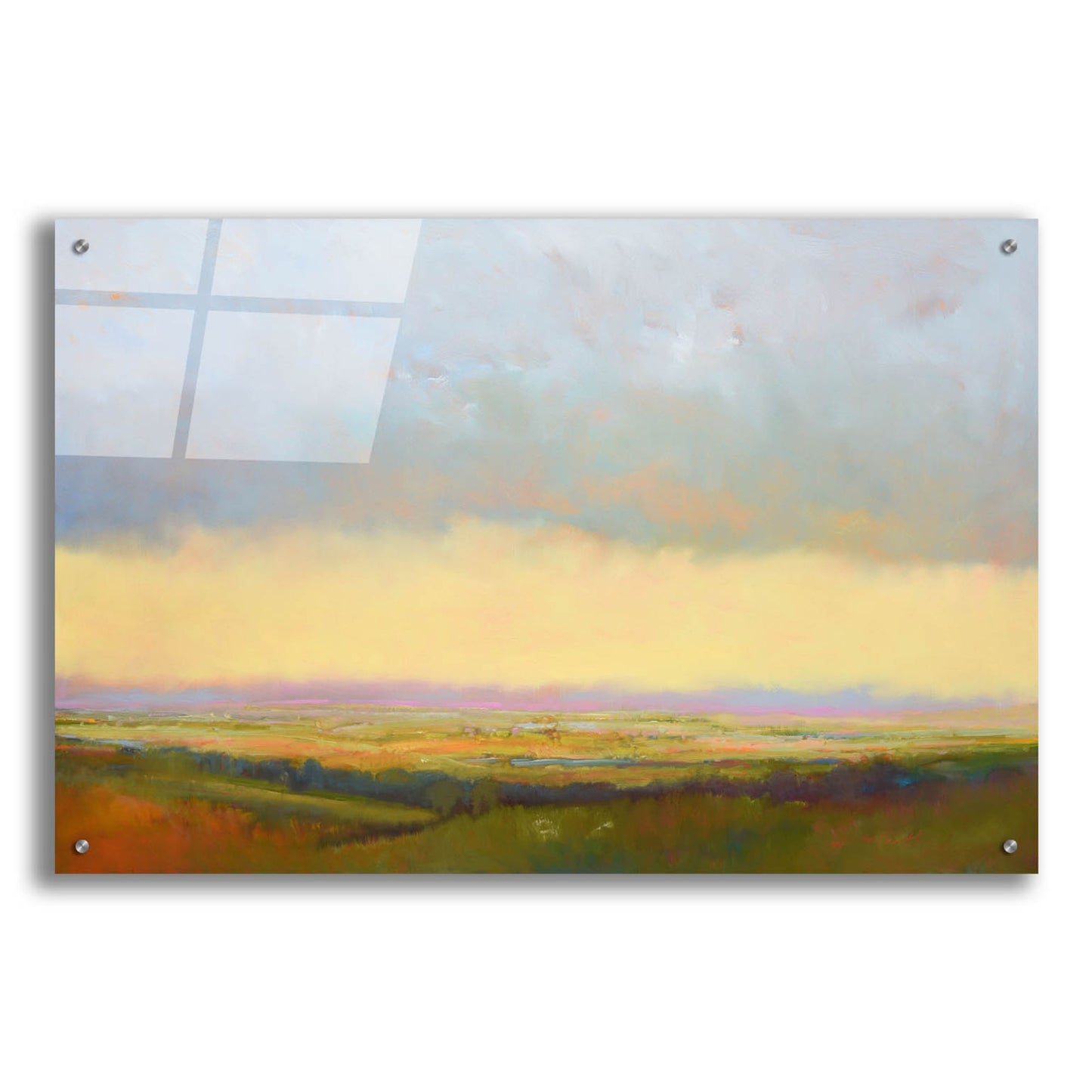 Epic Art 'Distant View' by William Mccarthy, Acrylic Glass Wall Art