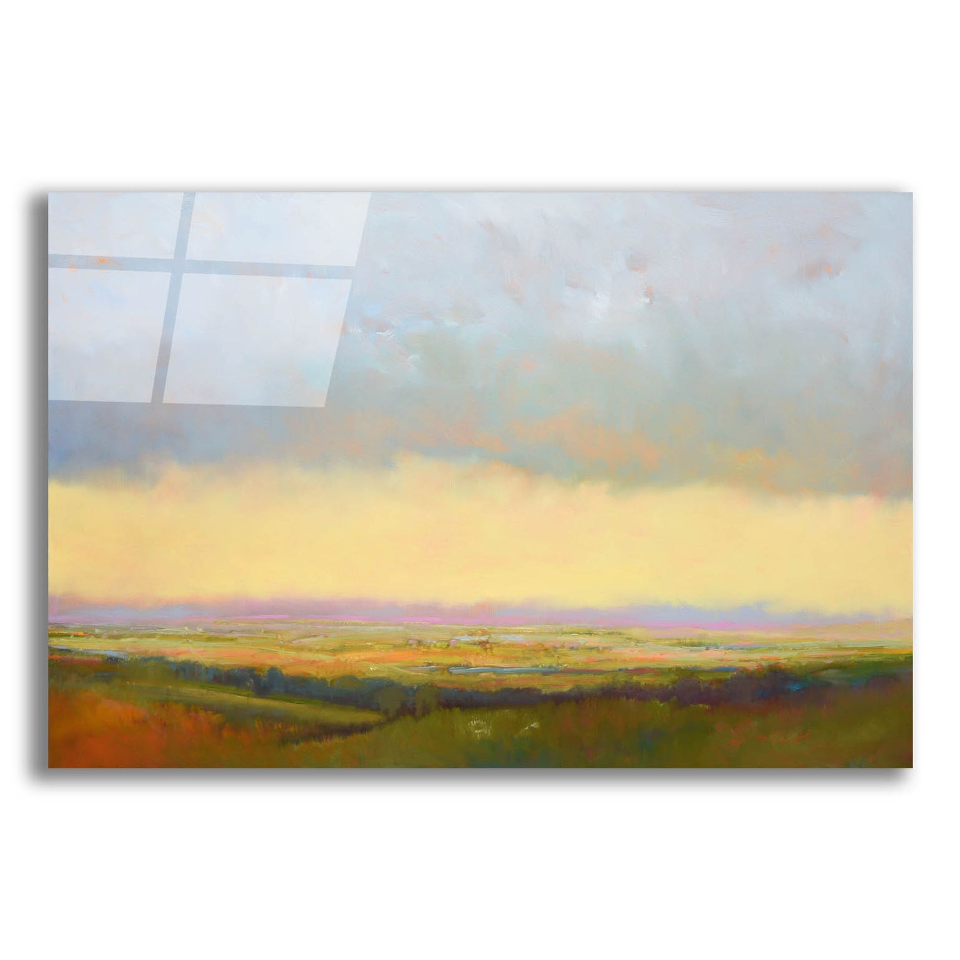 Epic Art 'Distant View' by William Mccarthy, Acrylic Glass Wall Art