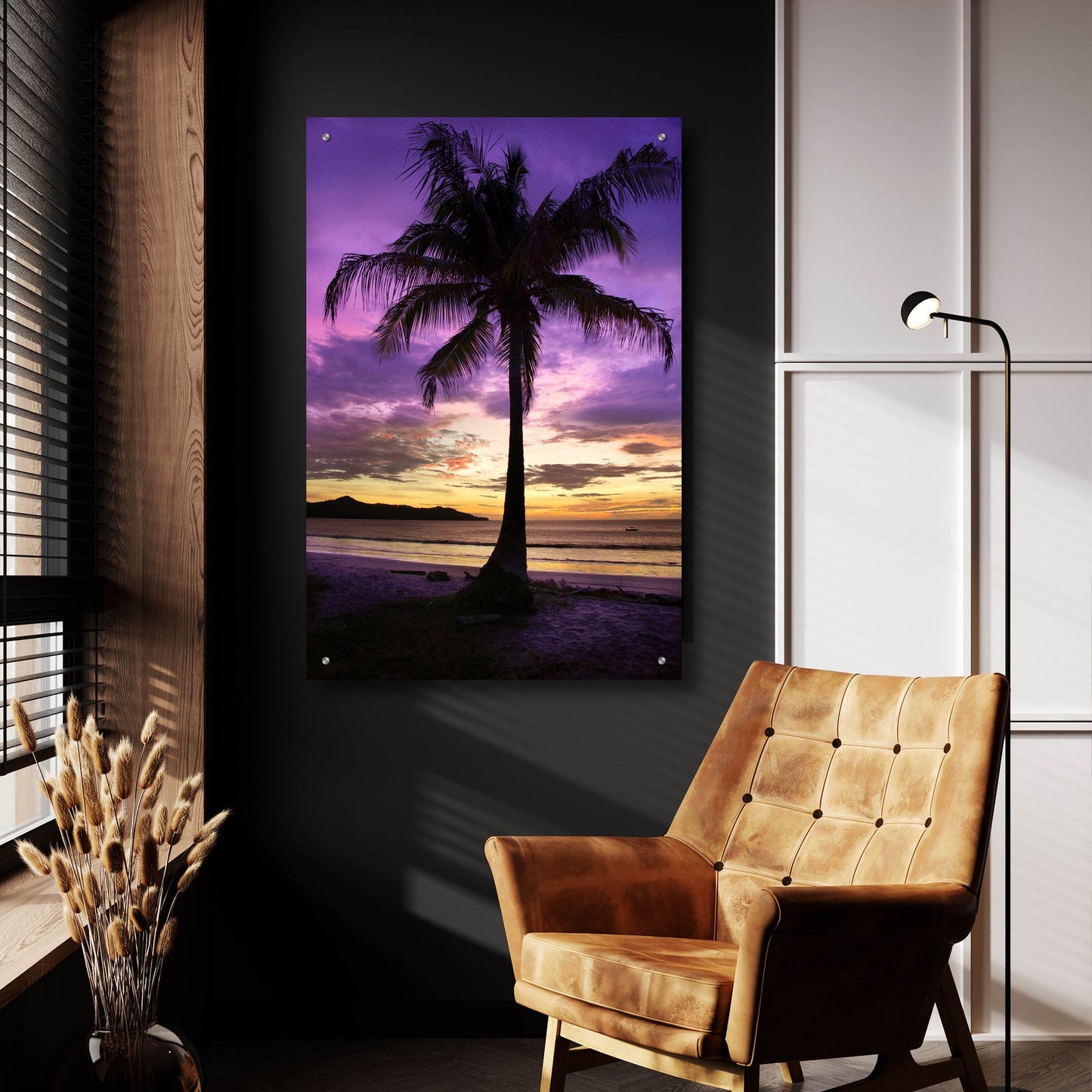 Epic Art 'Brasalito Bay Costa Rica' by Winthrope Hiers, Acrylic Glass Wall Art,24x36