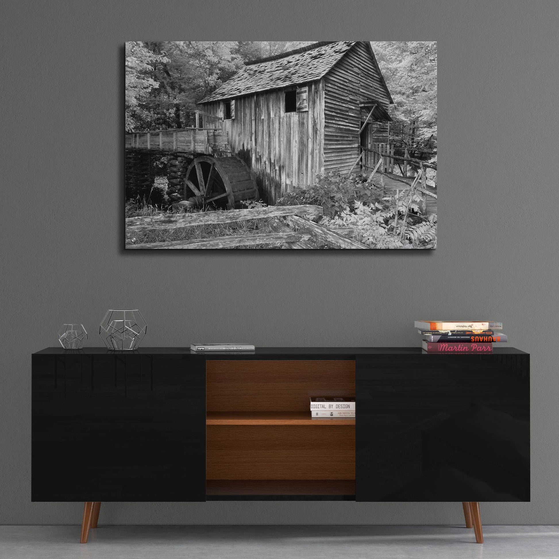 Epic Art 'Cable Mill Cades Cove' by Winthrope Hiers, Acrylic Glass Wall Art,36x24