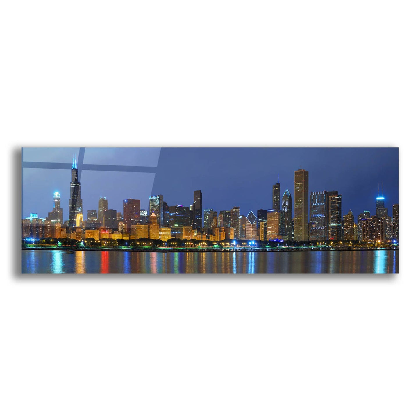 Epic Art 'Chicago Skyline' by Winthrope Hiers, Acrylic Glass Wall Art