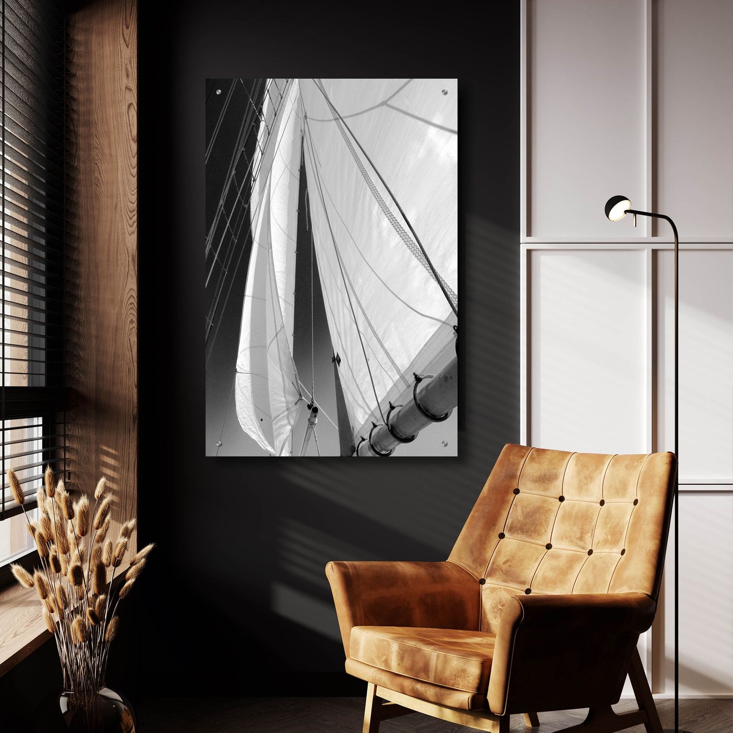 Epic Art 'Sailboat Sails Florida' by Winthrope Hiers, Acrylic Glass Wall Art,24x36