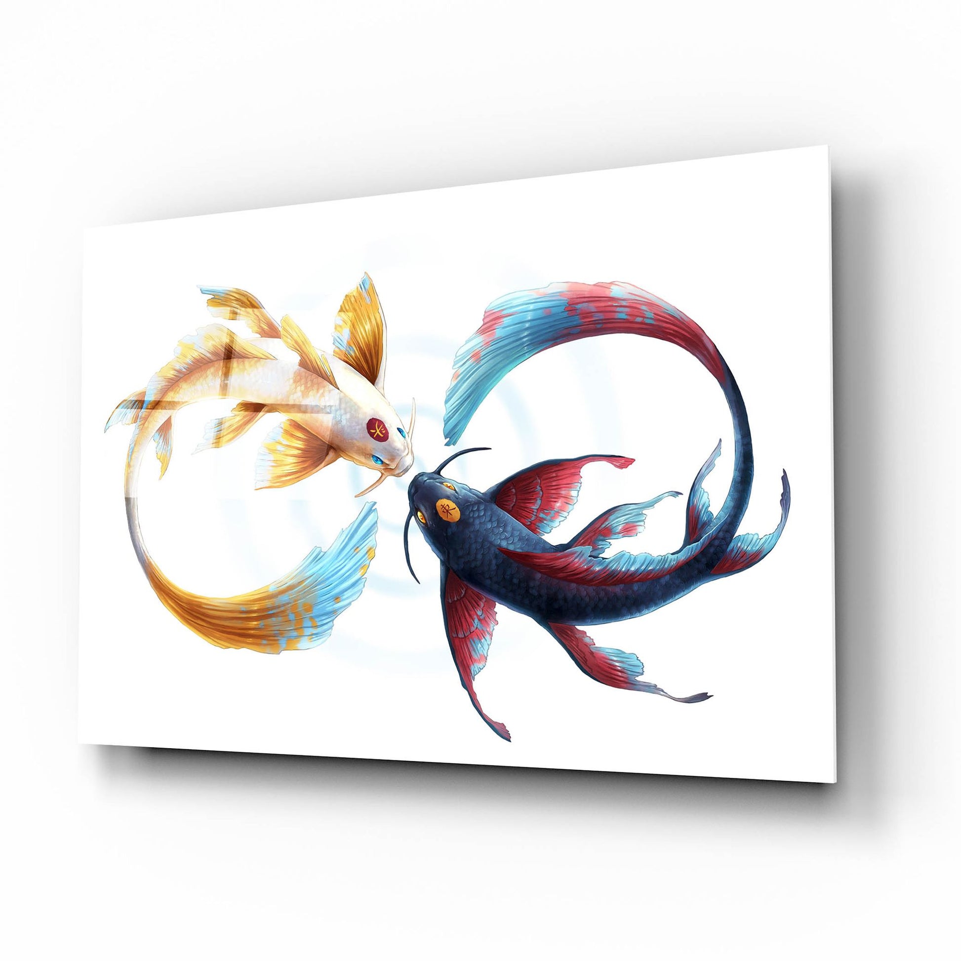 Epic Art 'Eternal Bond' by JoJoesArt, Acrylic Glass Wall Art,16x12