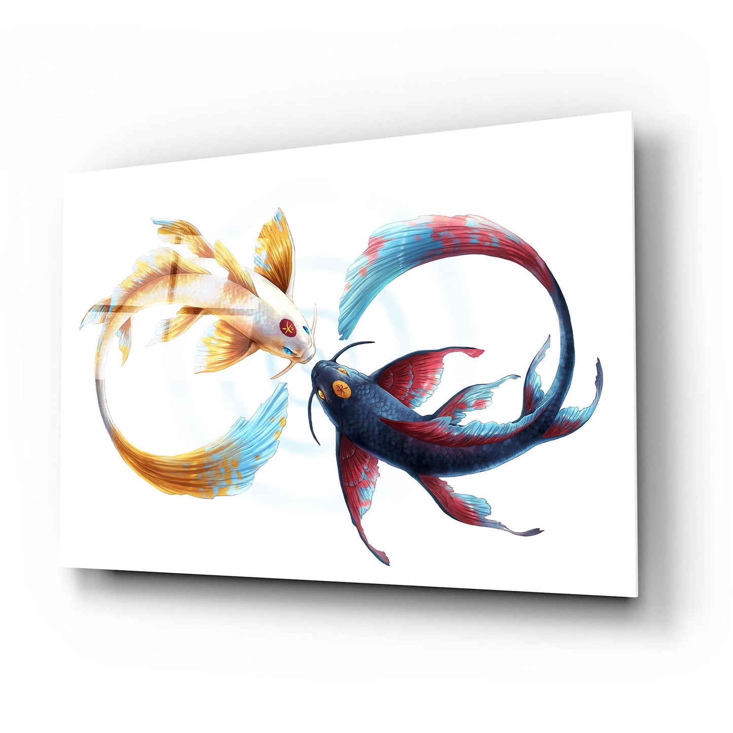 Epic Art 'Eternal Bond' by JoJoesArt, Acrylic Glass Wall Art,24x16