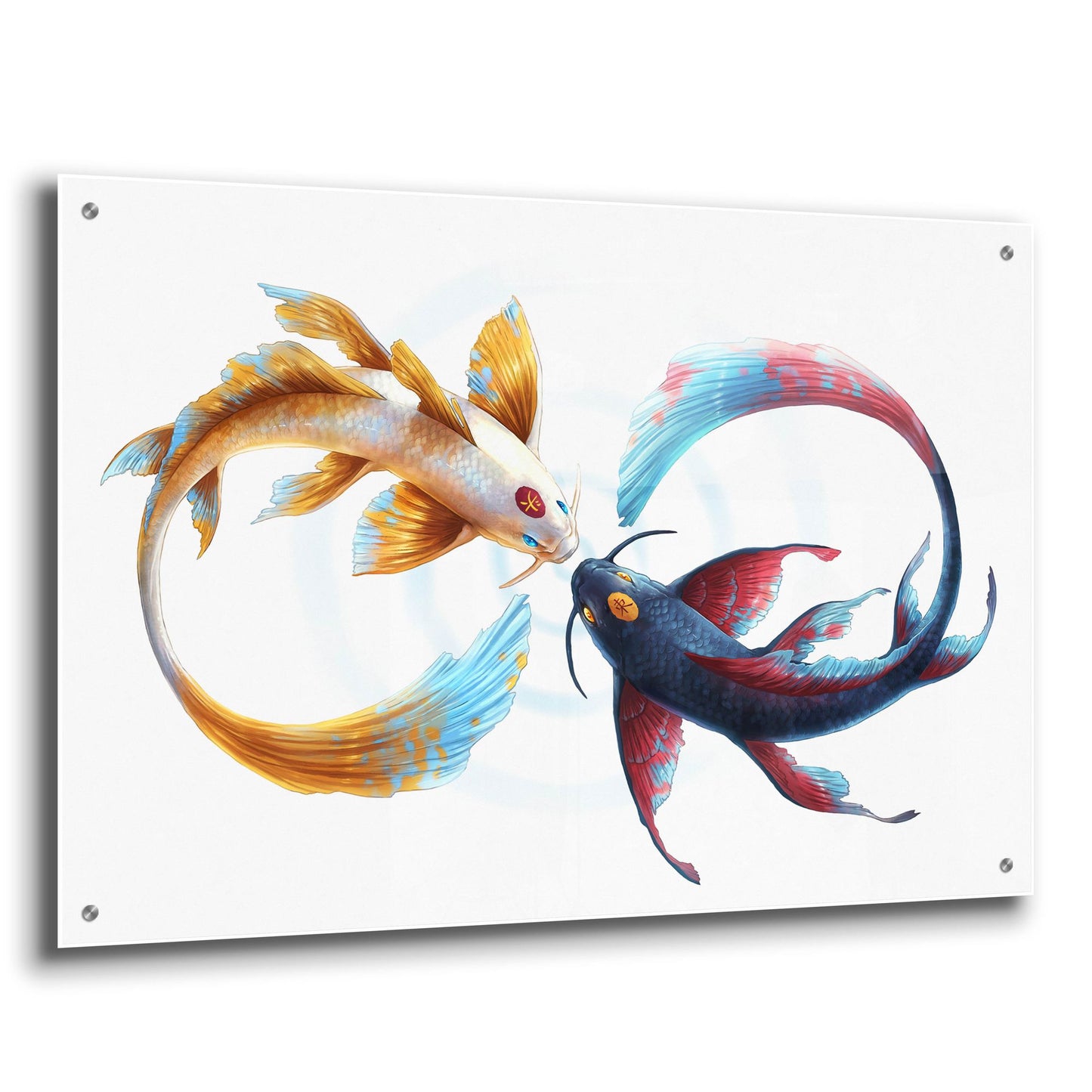 Epic Art 'Eternal Bond' by JoJoesArt, Acrylic Glass Wall Art,36x24