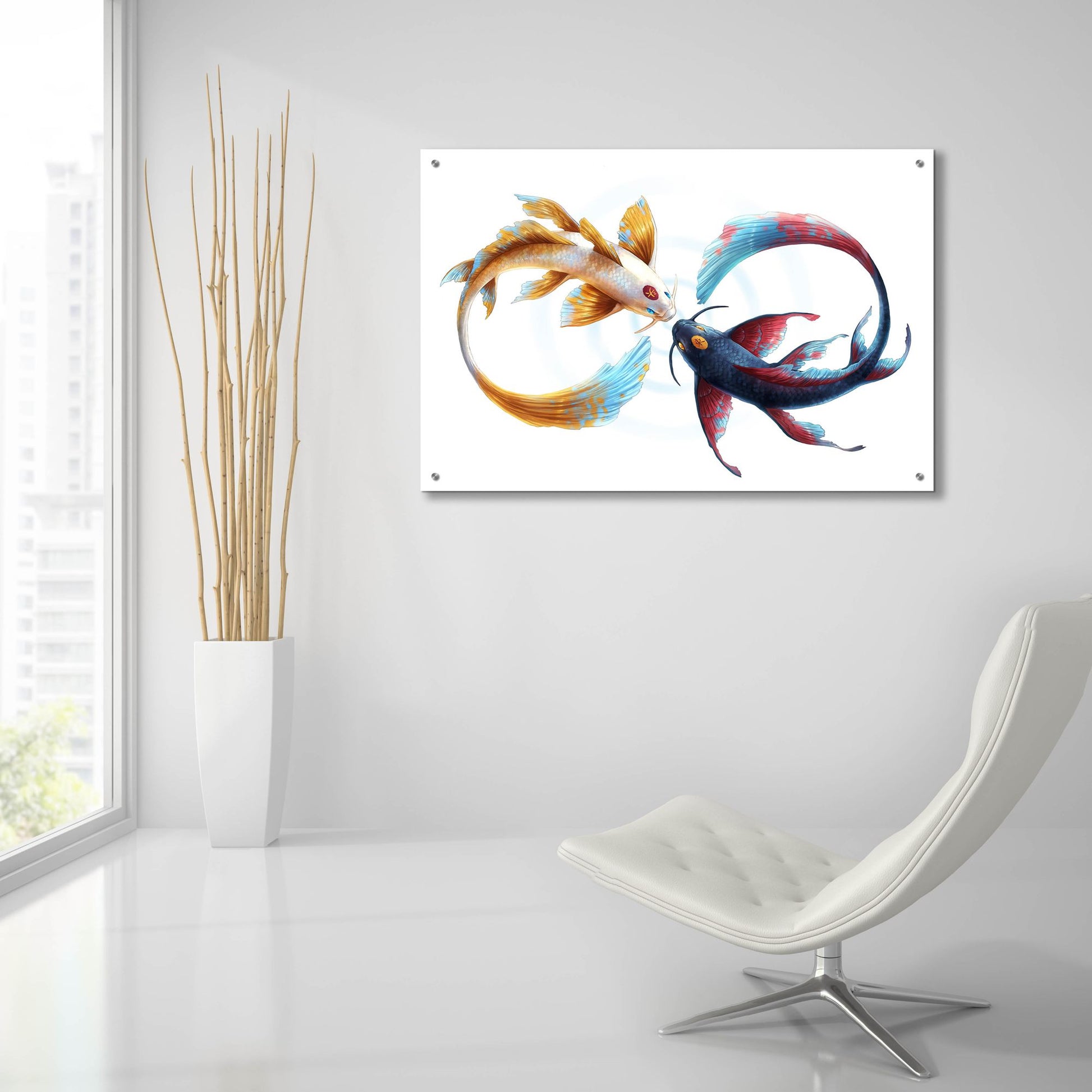 Epic Art 'Eternal Bond' by JoJoesArt, Acrylic Glass Wall Art,36x24