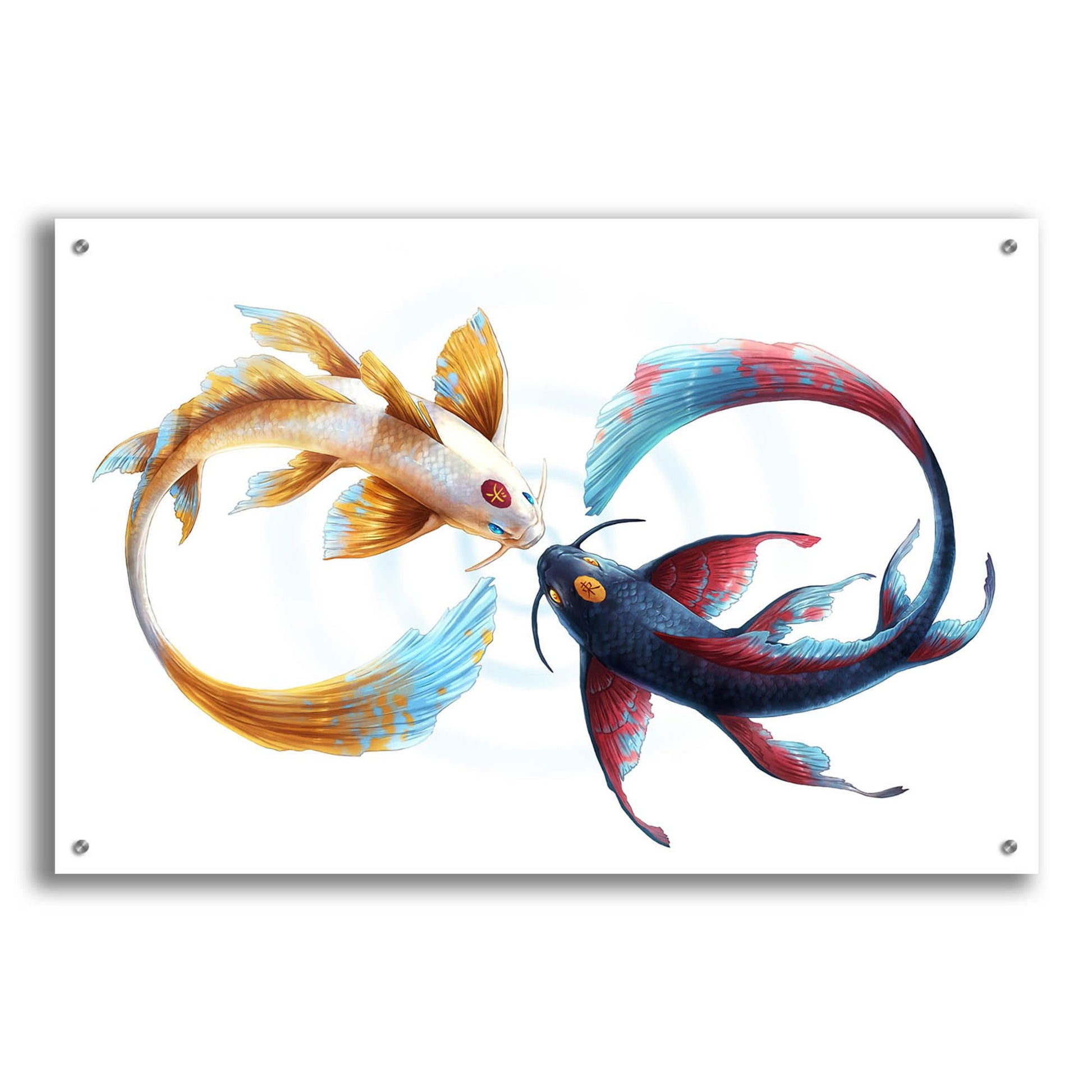 Epic Art 'Eternal Bond' by JoJoesArt, Acrylic Glass Wall Art,36x24