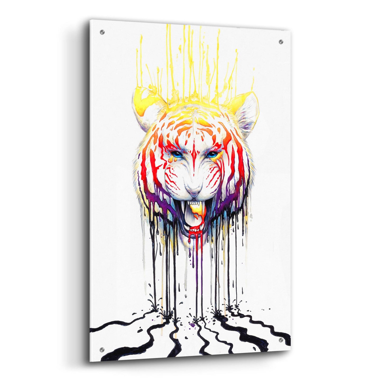 Epic Art 'Fading' by JoJoesArt, Acrylic Glass Wall Art,24x36