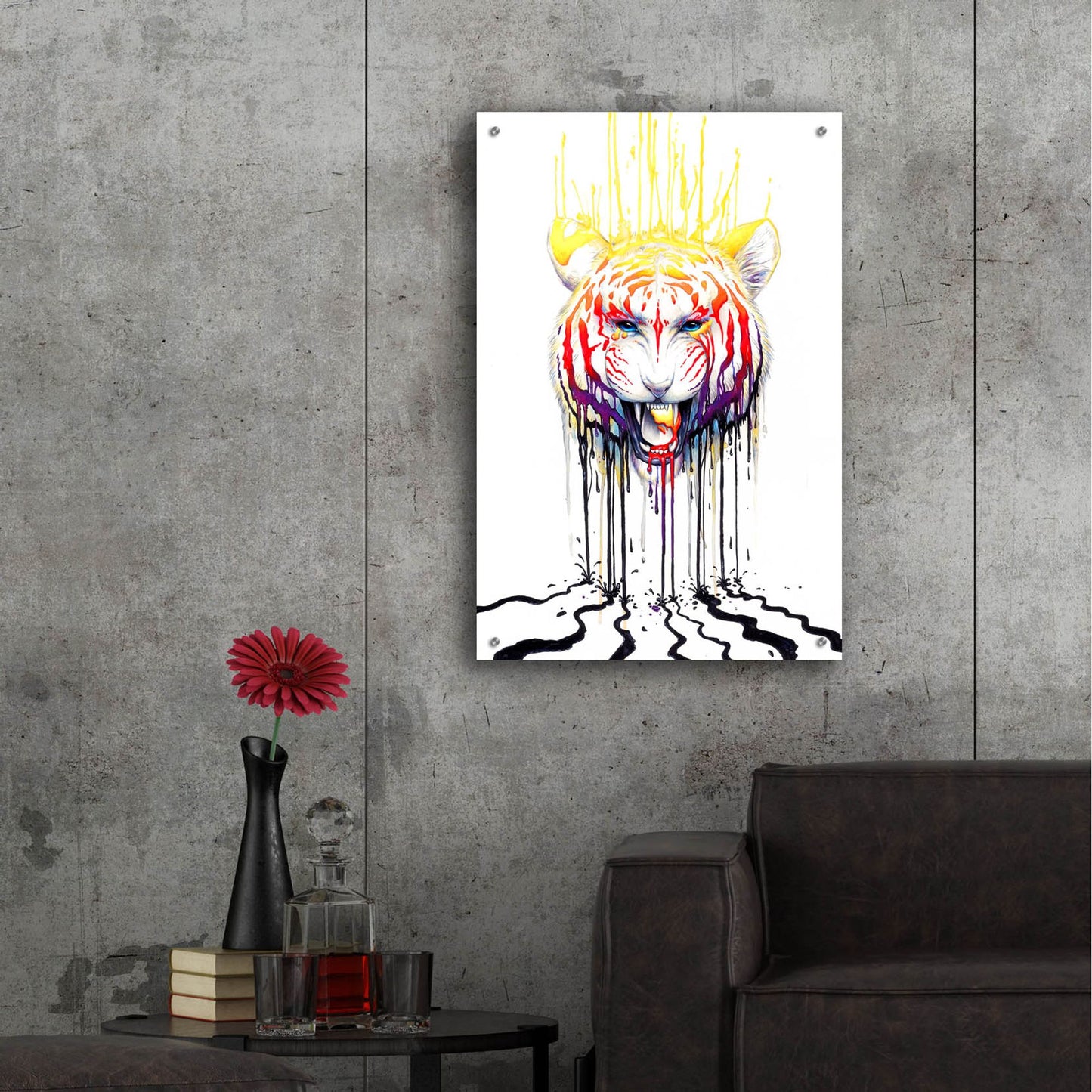 Epic Art 'Fading' by JoJoesArt, Acrylic Glass Wall Art,24x36