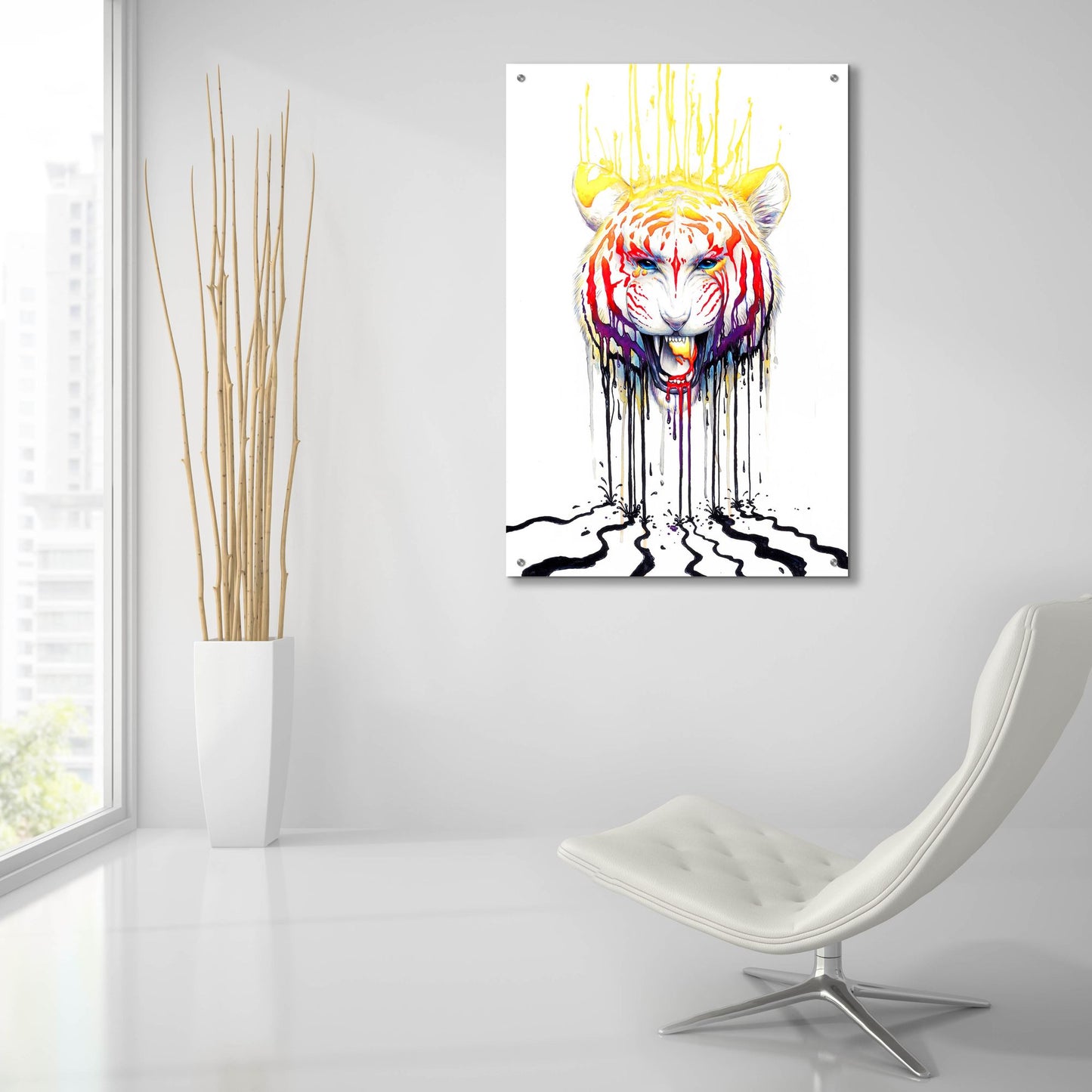 Epic Art 'Fading' by JoJoesArt, Acrylic Glass Wall Art,24x36