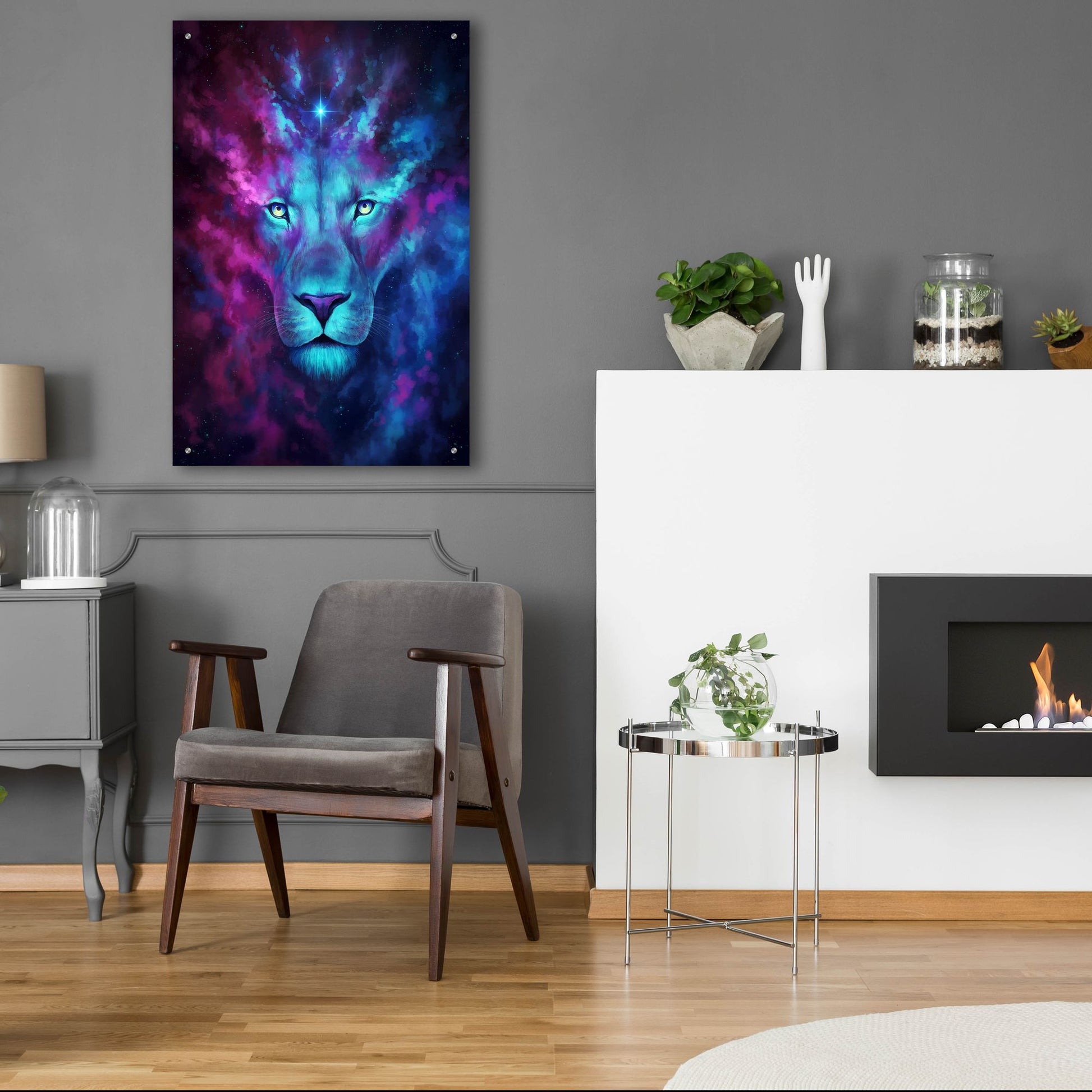 Epic Art 'Firstborn' by JoJoesArt, Acrylic Glass Wall Art,24x36