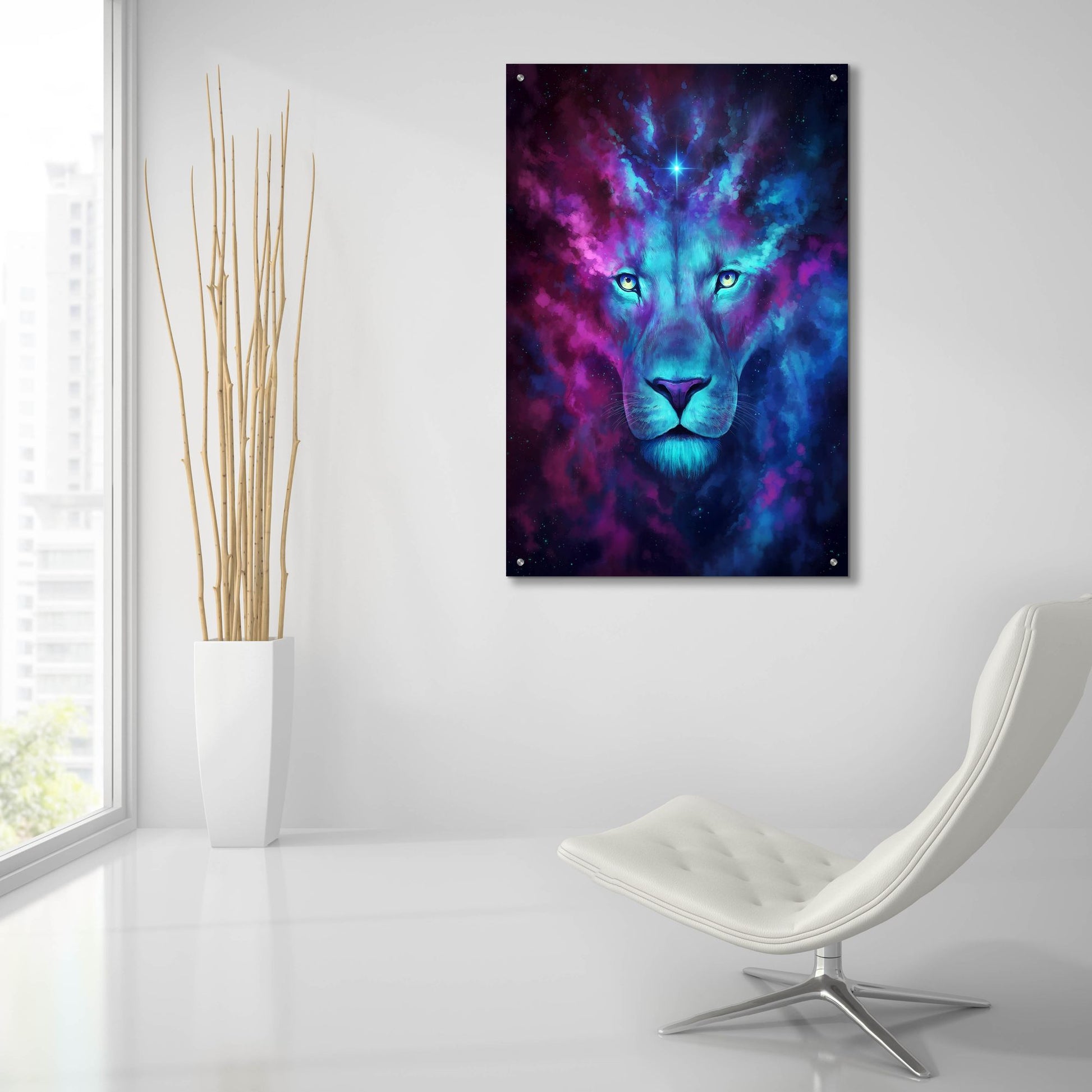 Epic Art 'Firstborn' by JoJoesArt, Acrylic Glass Wall Art,24x36