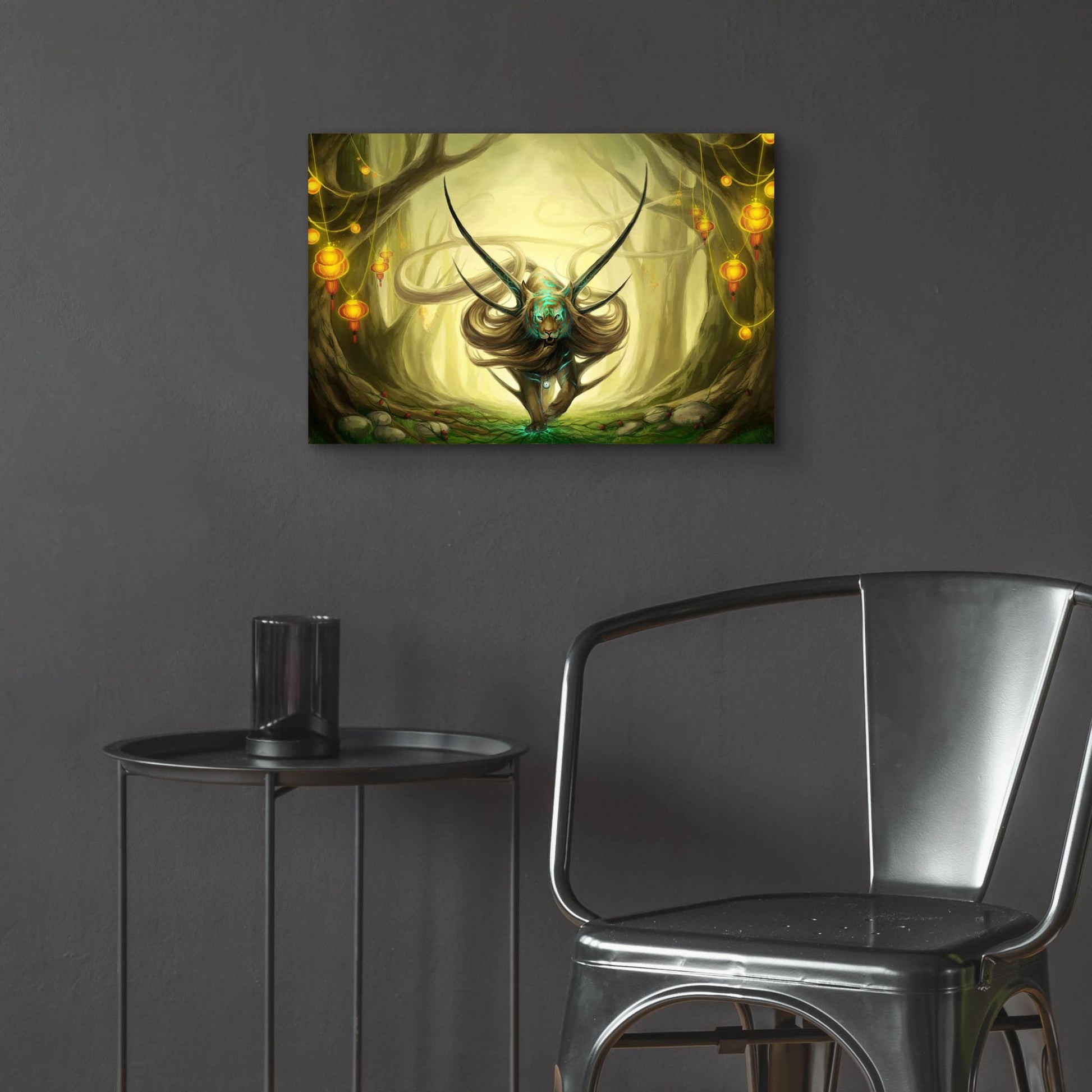 Epic Art 'God of Evanescence' by JoJoesArt, Acrylic Glass Wall Art,24x16