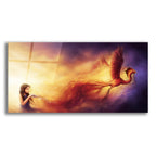 Epic Art 'Out of the Ashes' by JoJoesArt, Acrylic Glass Wall Art