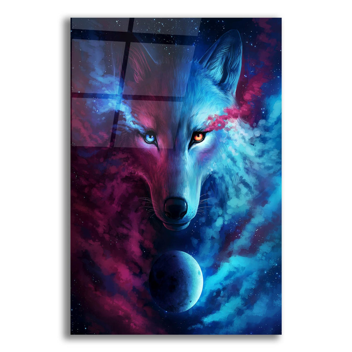 Epic Art 'Where Light and Dark Meet' by JoJoesArt, Acrylic Glass Wall Art