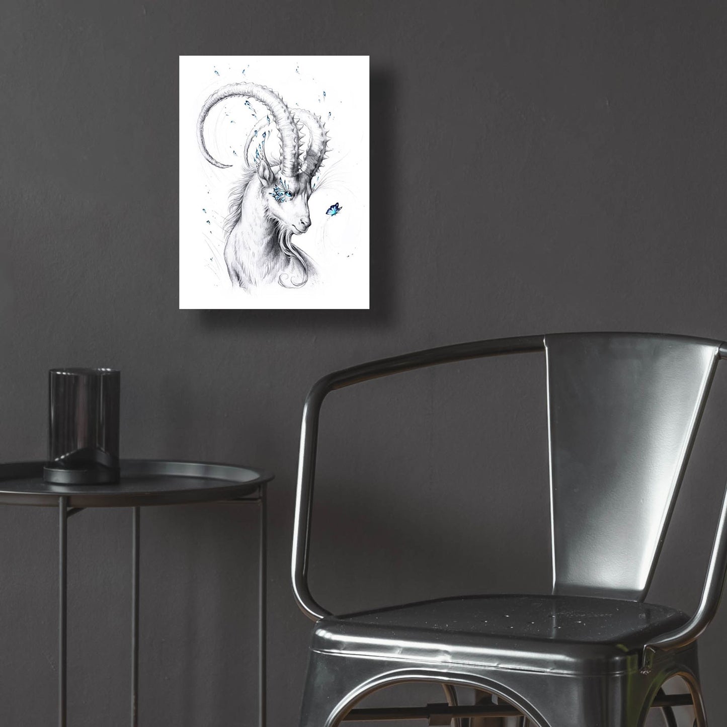 Epic Art 'Capricorn' by JoJoesArt, Acrylic Glass Wall Art,12x16