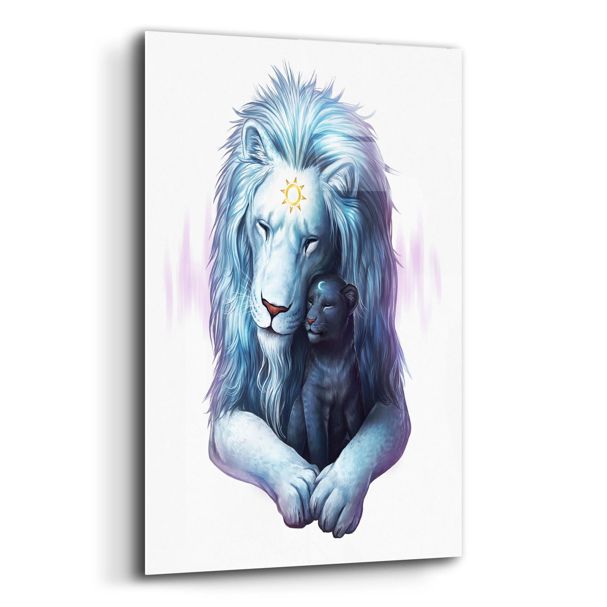 Epic Art 'Child of Light' by JoJoesArt, Acrylic Glass Wall Art,12x16