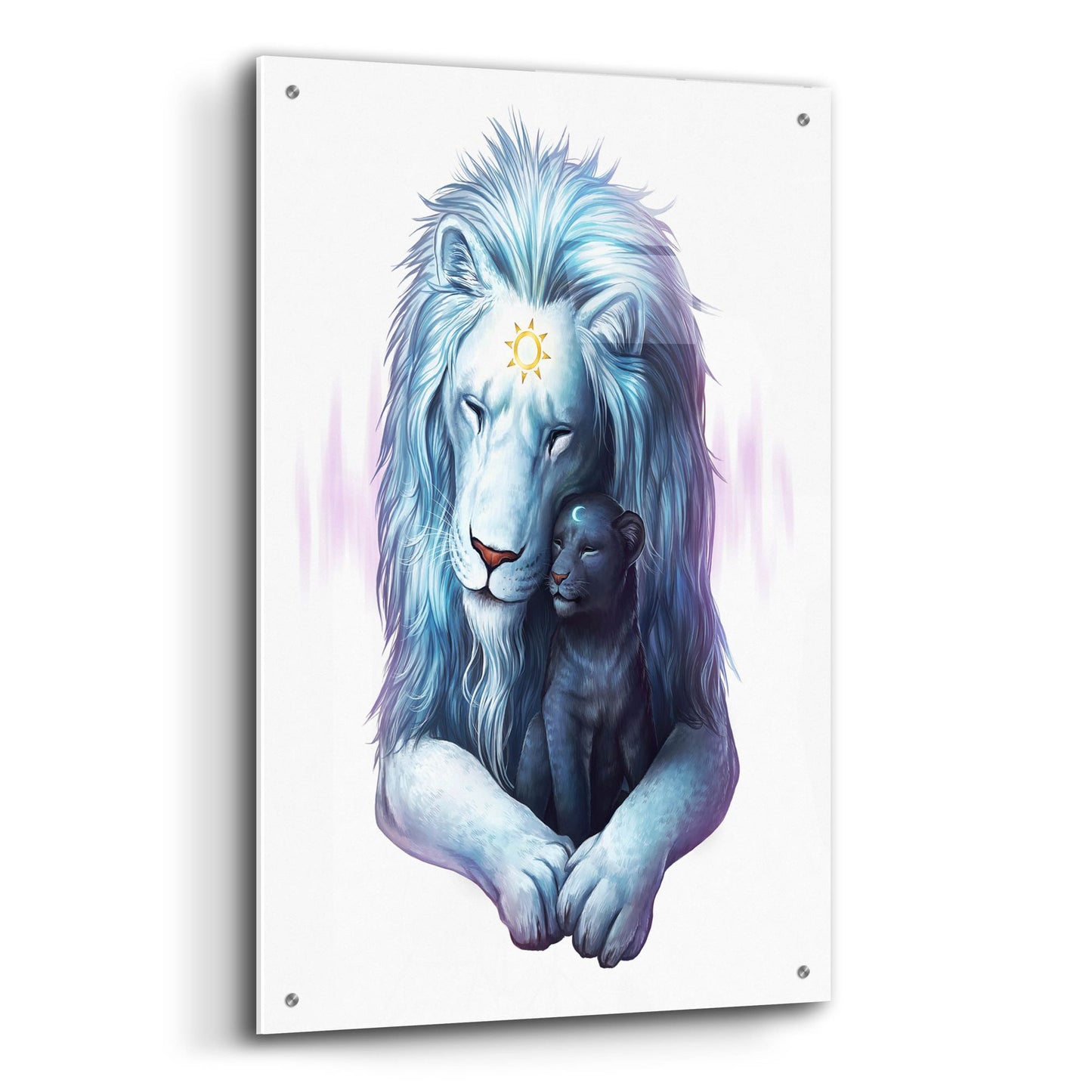 Epic Art 'Child of Light' by JoJoesArt, Acrylic Glass Wall Art,24x36