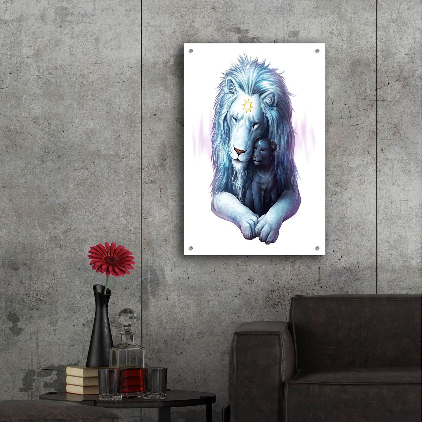 Epic Art 'Child of Light' by JoJoesArt, Acrylic Glass Wall Art,24x36