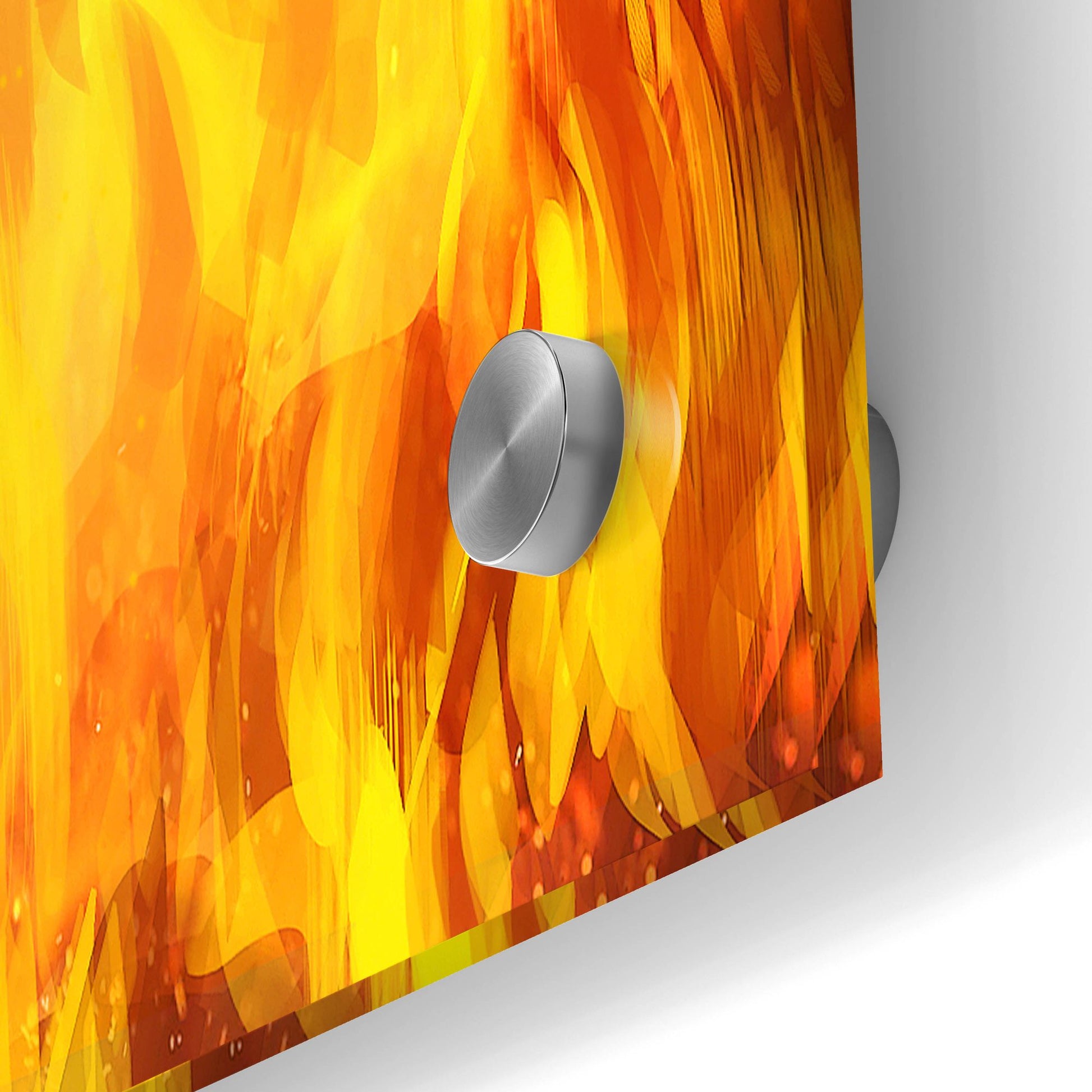 Epic Art 'Fire and Ice' by JoJoesArt, Acrylic Glass Wall Art,36x24