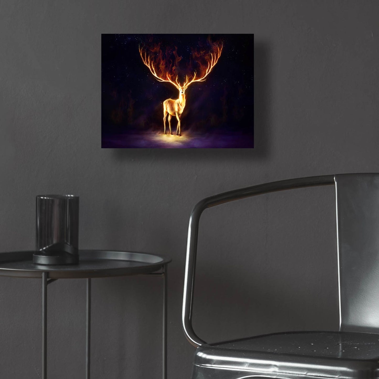 Epic Art 'Firewalker' by JoJoesArt, Acrylic Glass Wall Art,16x12